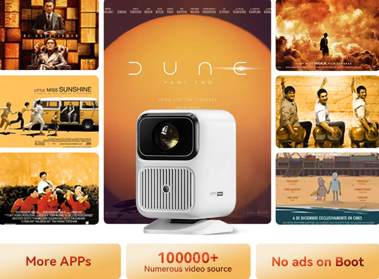 ویدئو پروژکتور قابل حمل وانبو Dali1