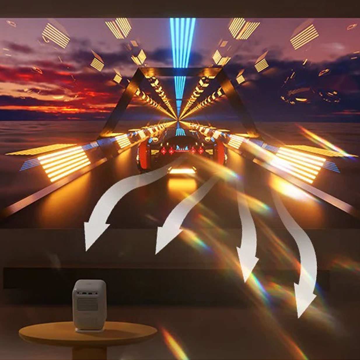 ویدئو پروژکتور قابل حمل وانبو Dali1