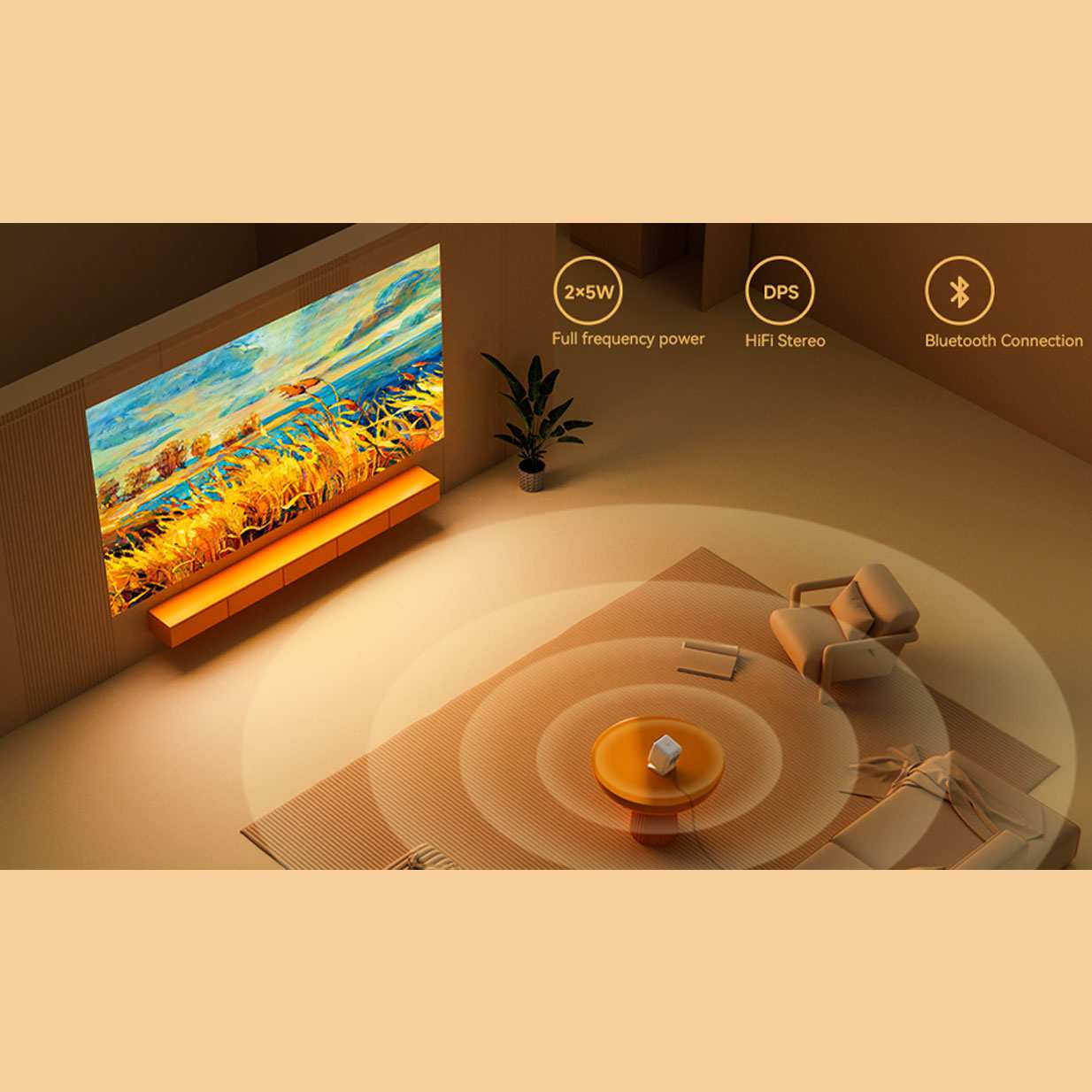 ویدئو پروژکتور قابل حمل وانبو Dali1