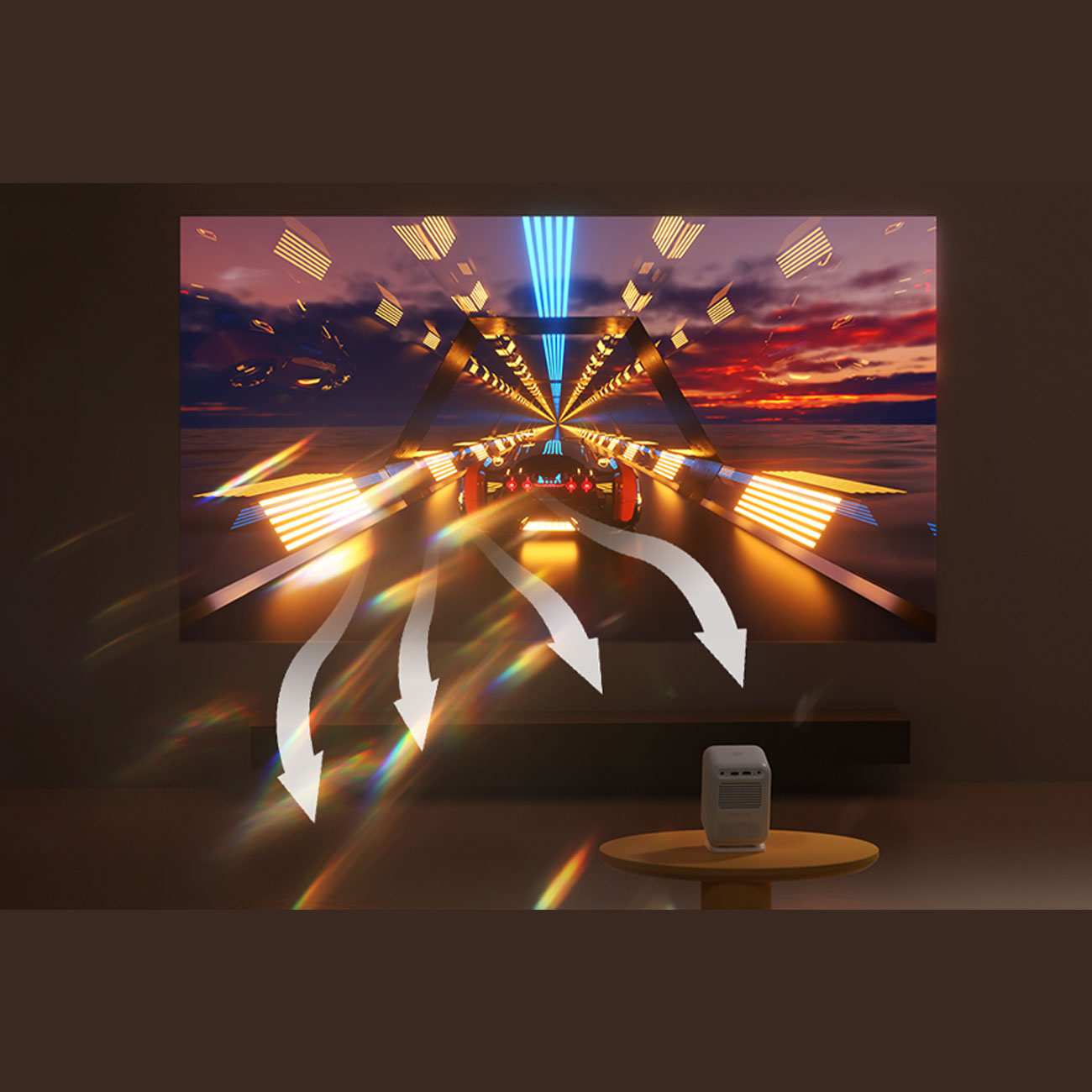 ویدئو پروژکتور قابل حمل وانبو Dali1