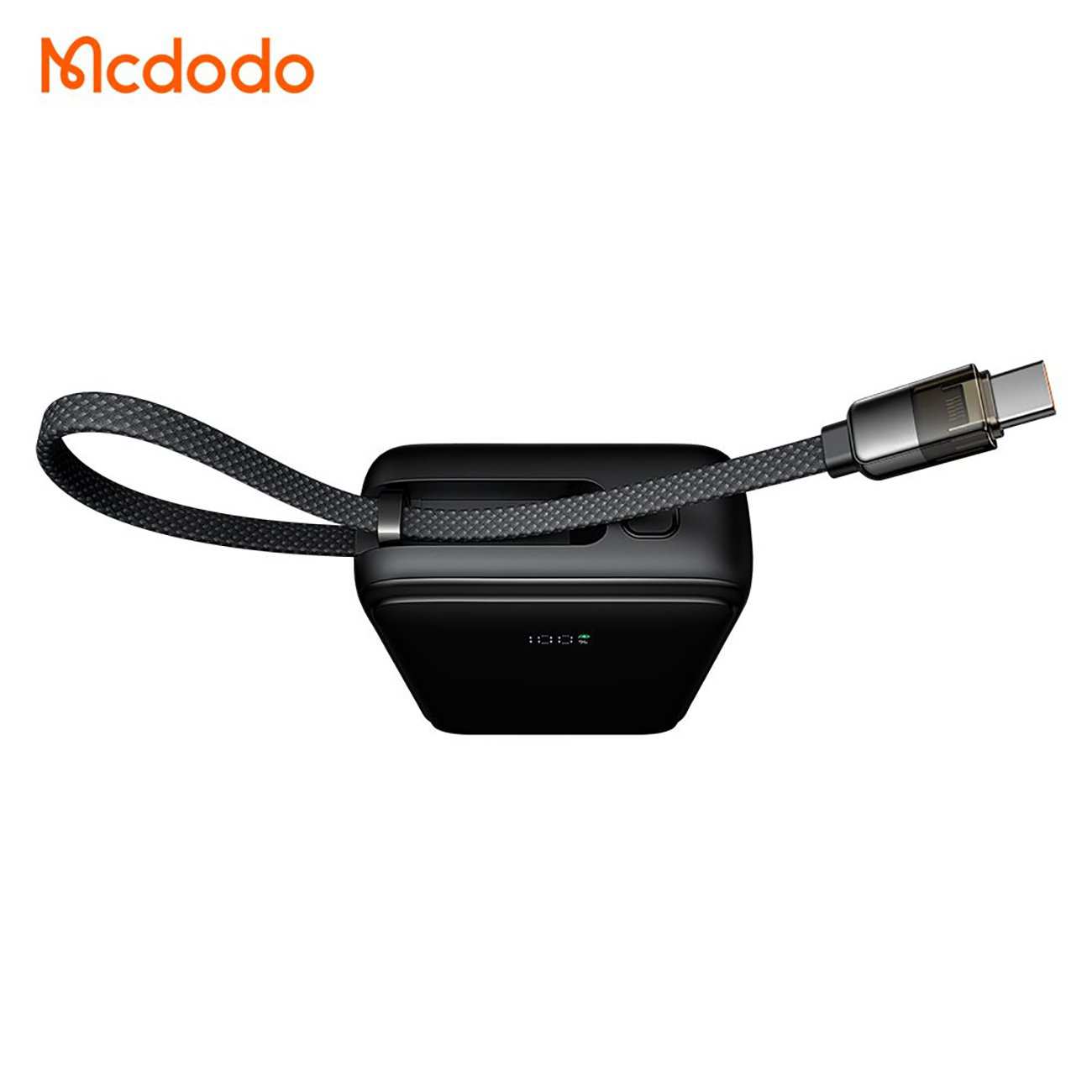 پاوربانک 20000 یواسبی و تایپسی 65 وات مک دودو MC-6370 با کابل متصل