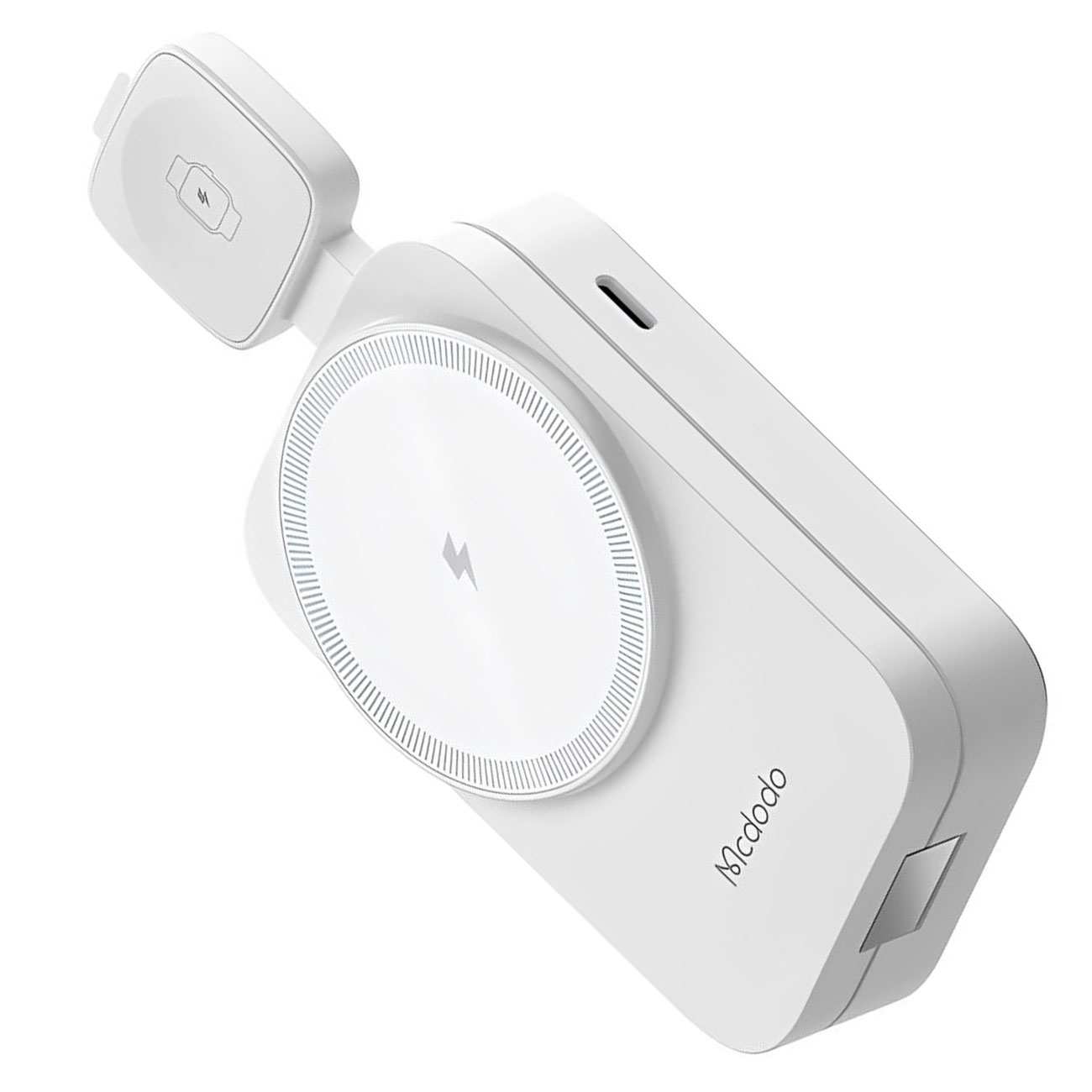 استند و شارژر وایرلس گوشی، ایرپاد و اپلواچ چندکاره 15 وات مکدودو CH-5090