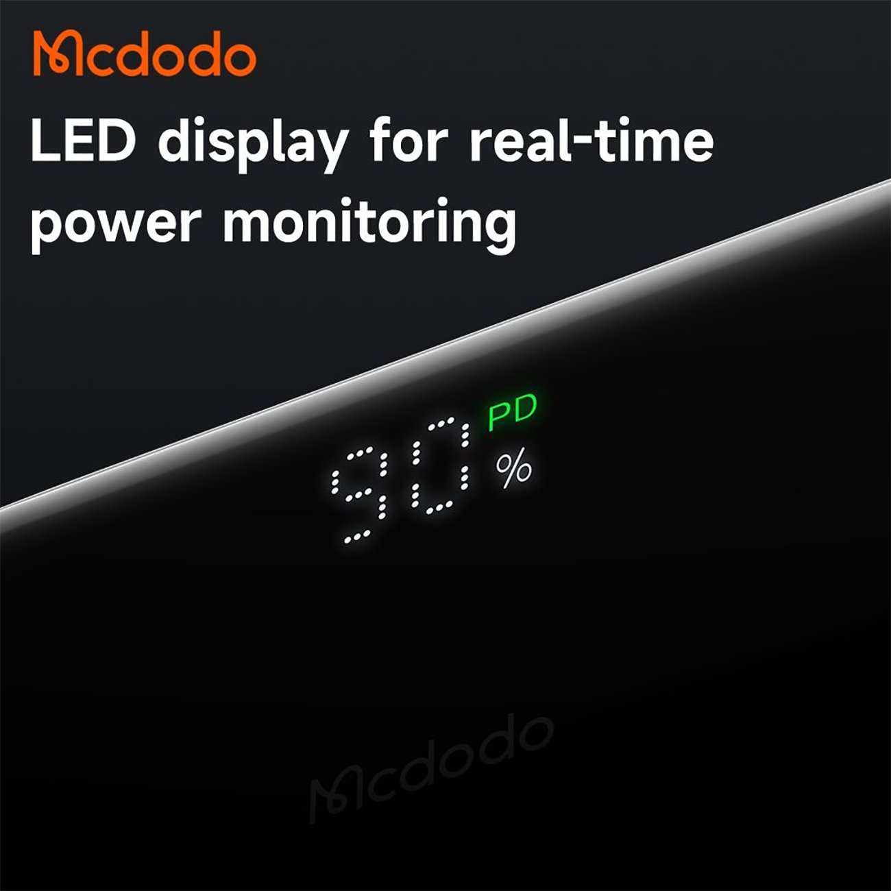 پاوربانک 5000 لایتنینگ و تایپ سی 22.5 وات مک دودو MC-7800