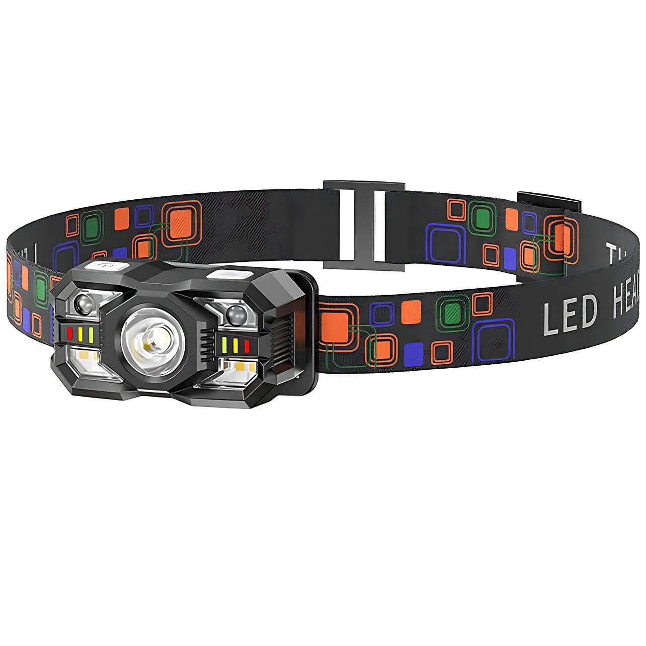 هدلایت شارژی ضدآب اسمایلینگ شارک TD-0168