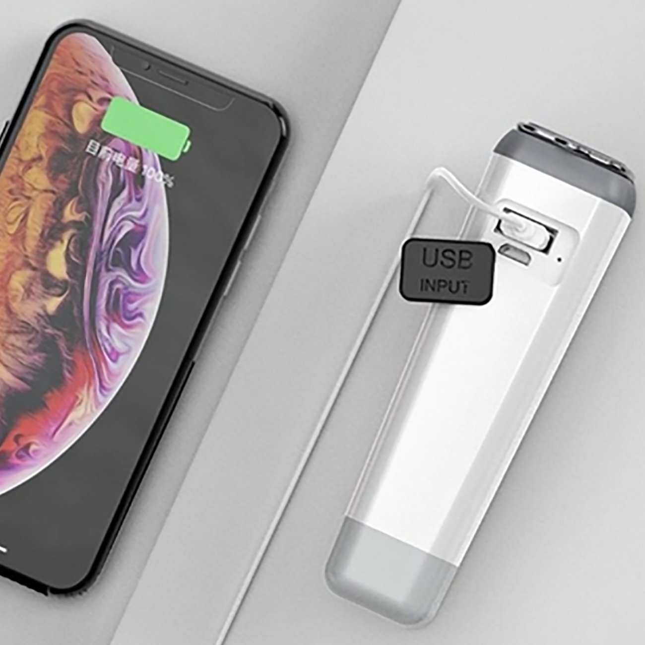 چراغ قوه و لامپ شارژی کمپینگ اسمایلینگ شارک SD-0619