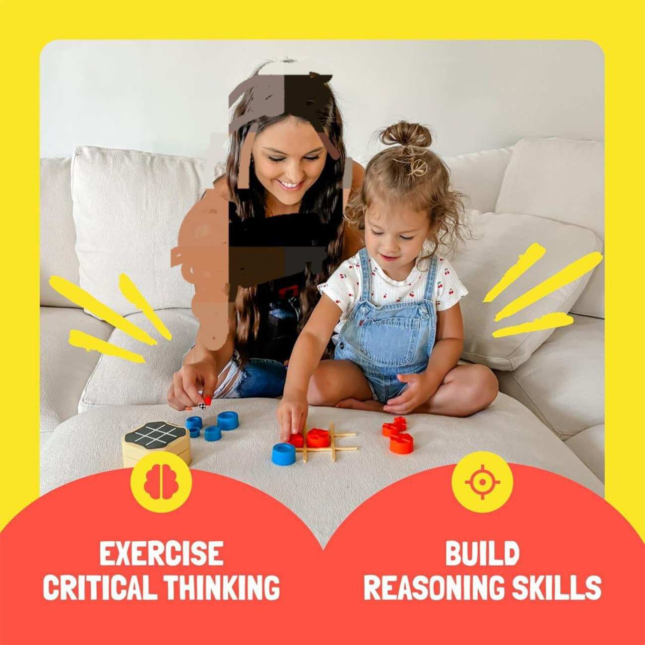 سرگرمی و بازی فکری بولت تیکتکتو 3 در 1 جیکر