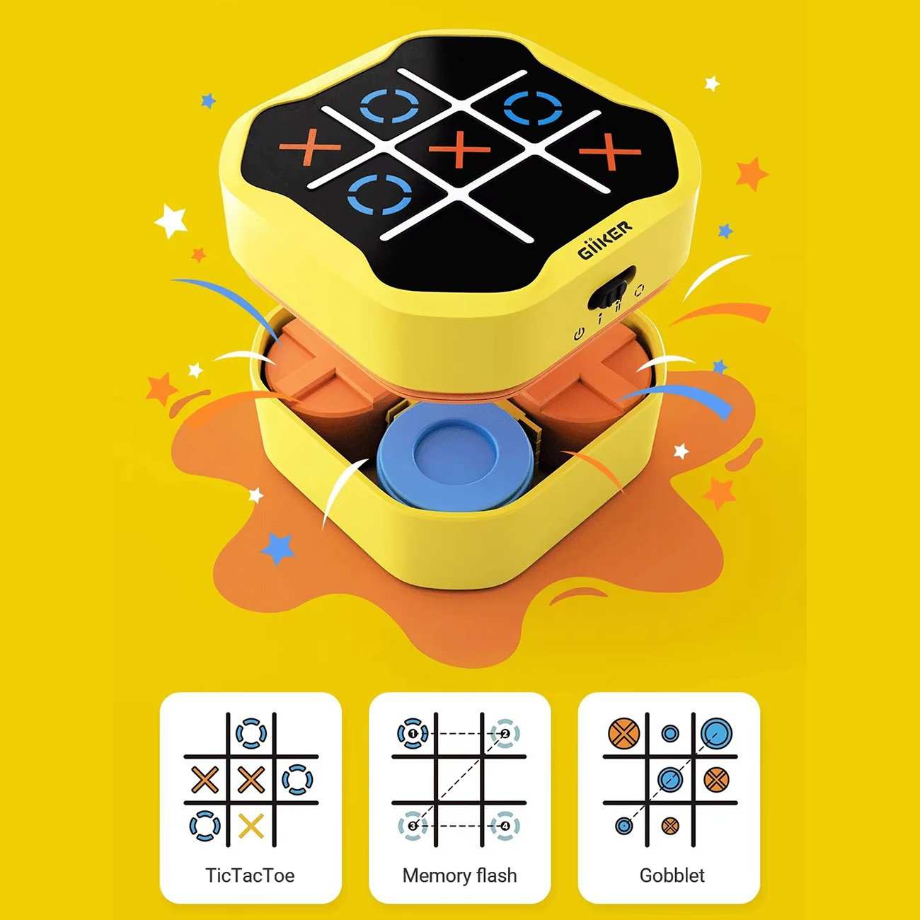 سرگرمی و بازی فکری بولت تیکتکتو 3 در 1 جیکر