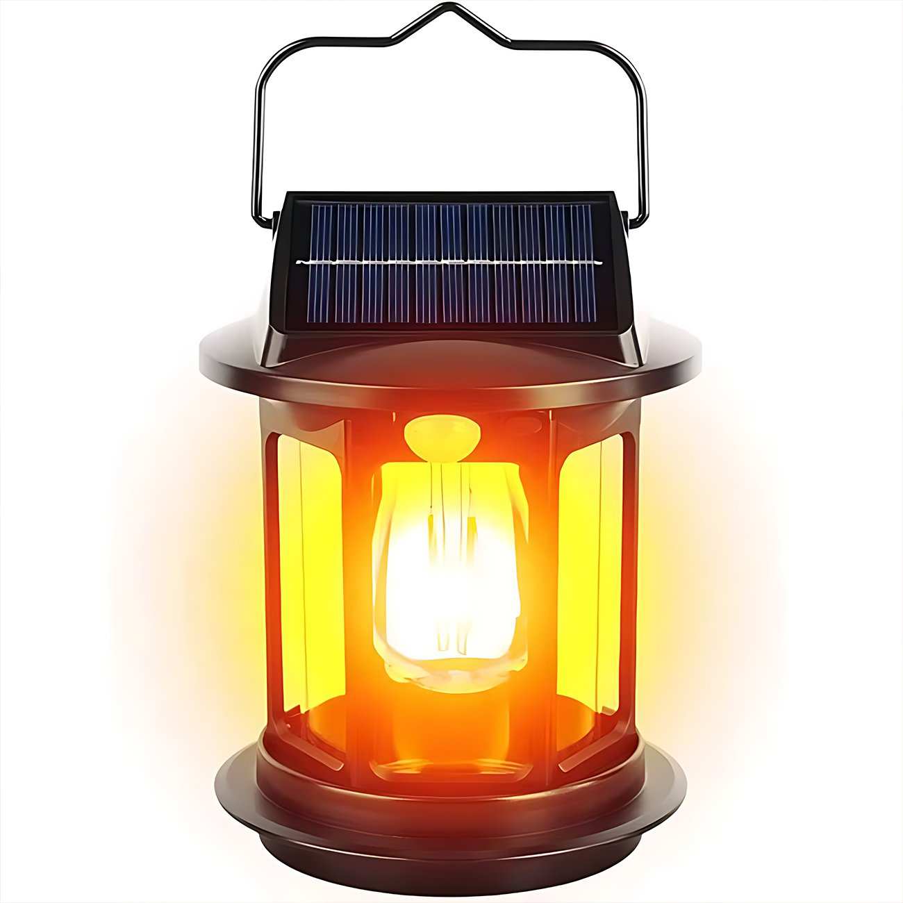 چراغ شارژی هوشمند سنسور حرکتی خورشیدی ضدآب و چراغ کمپینگ اسمایلینگ شارک LY-8286