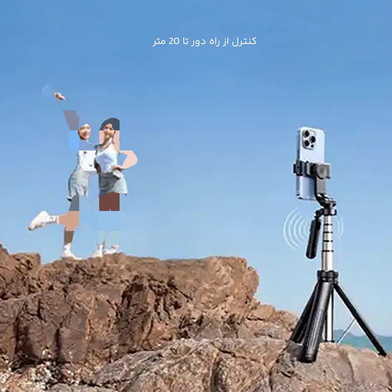 مونوپاد و سه پایه موبایل شاتردار آرتاکو M17 Pro