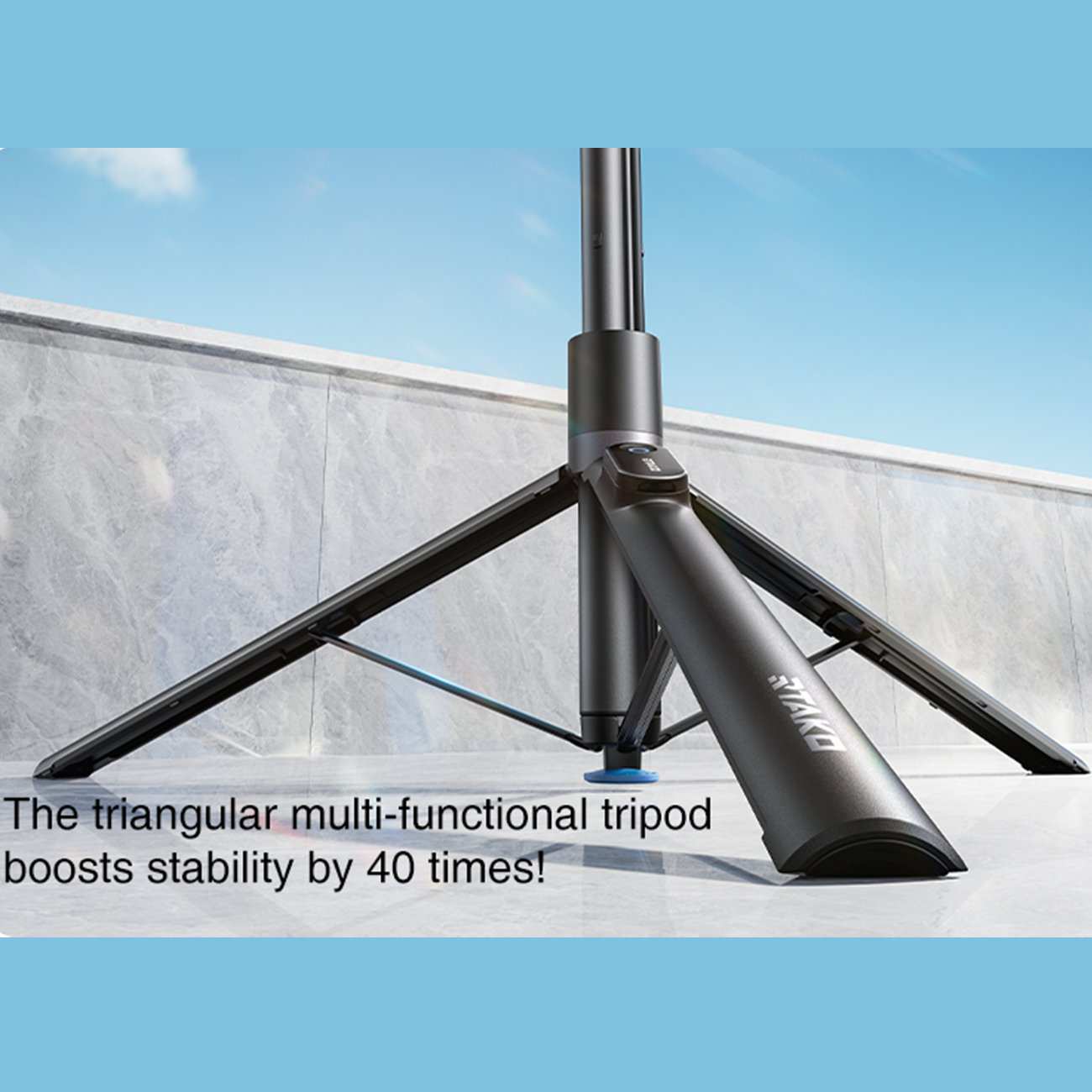 مونوپاد حرفهای شاتردار و سه پایه موبایل رتاکو RZP001-AB226