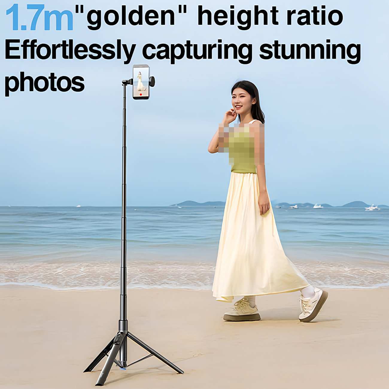 مونوپاد حرفهای شاتردار و سه پایه موبایل رتاکو RZP001-AB226