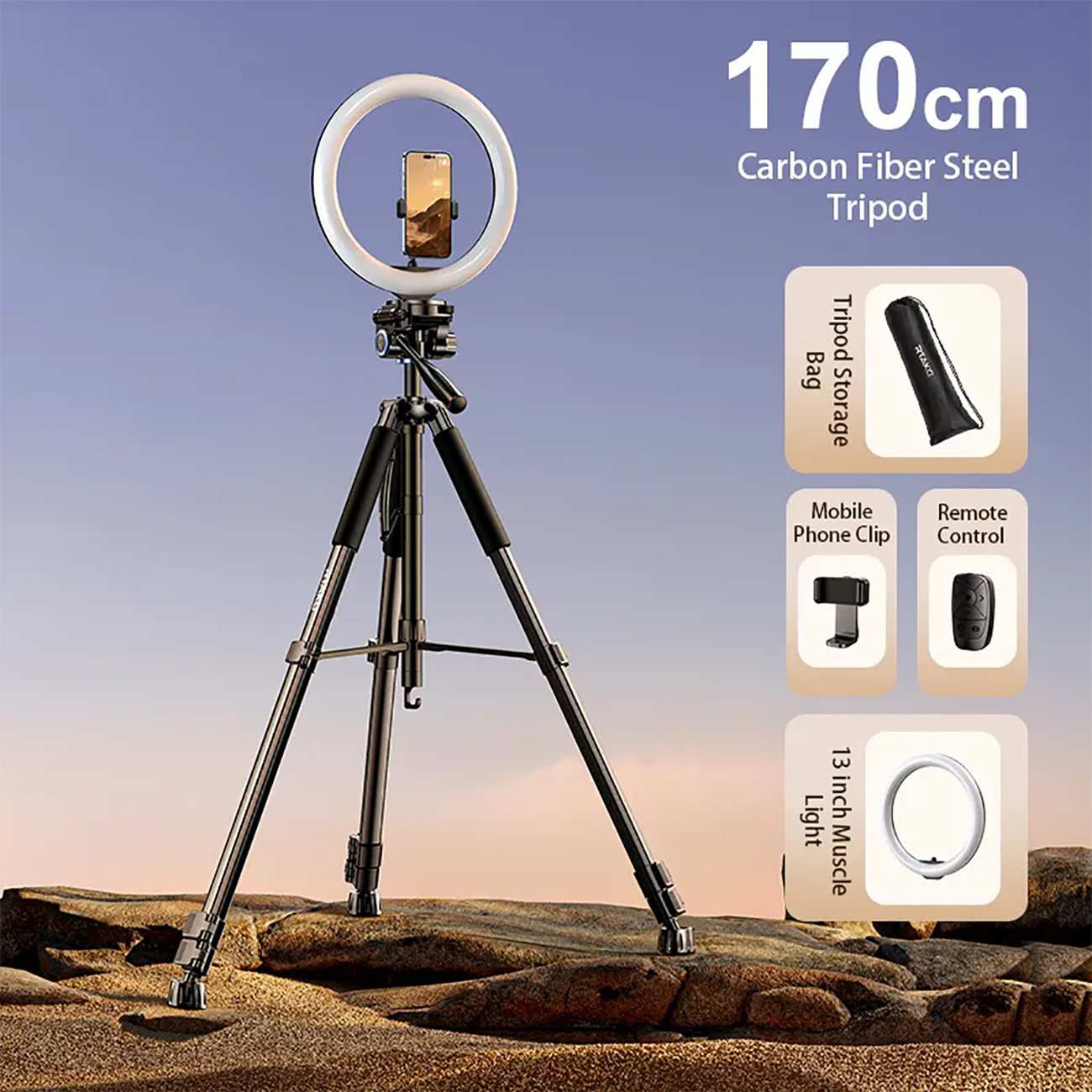 سه پایه دوربین و موبایل آرتاکو VT-860S