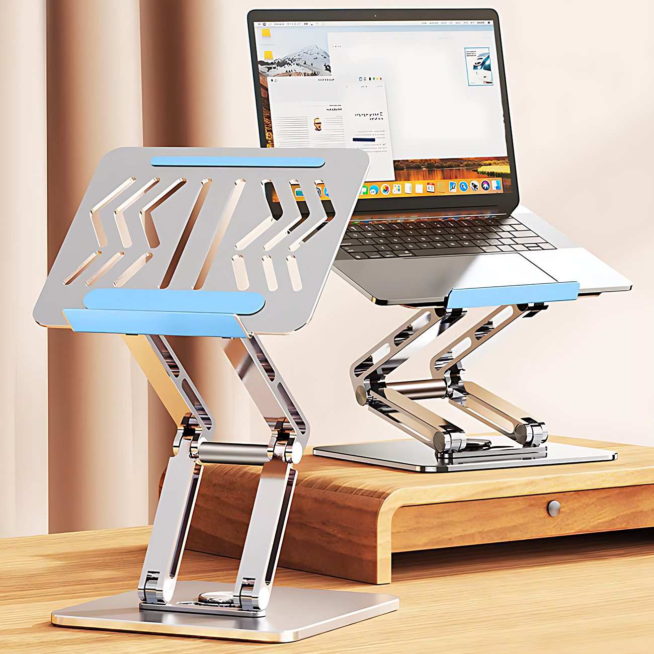 پایه لپ تاپ تاشو چرخشی 360 درجه قابل تنظیم آرتاکو RS-CP84S