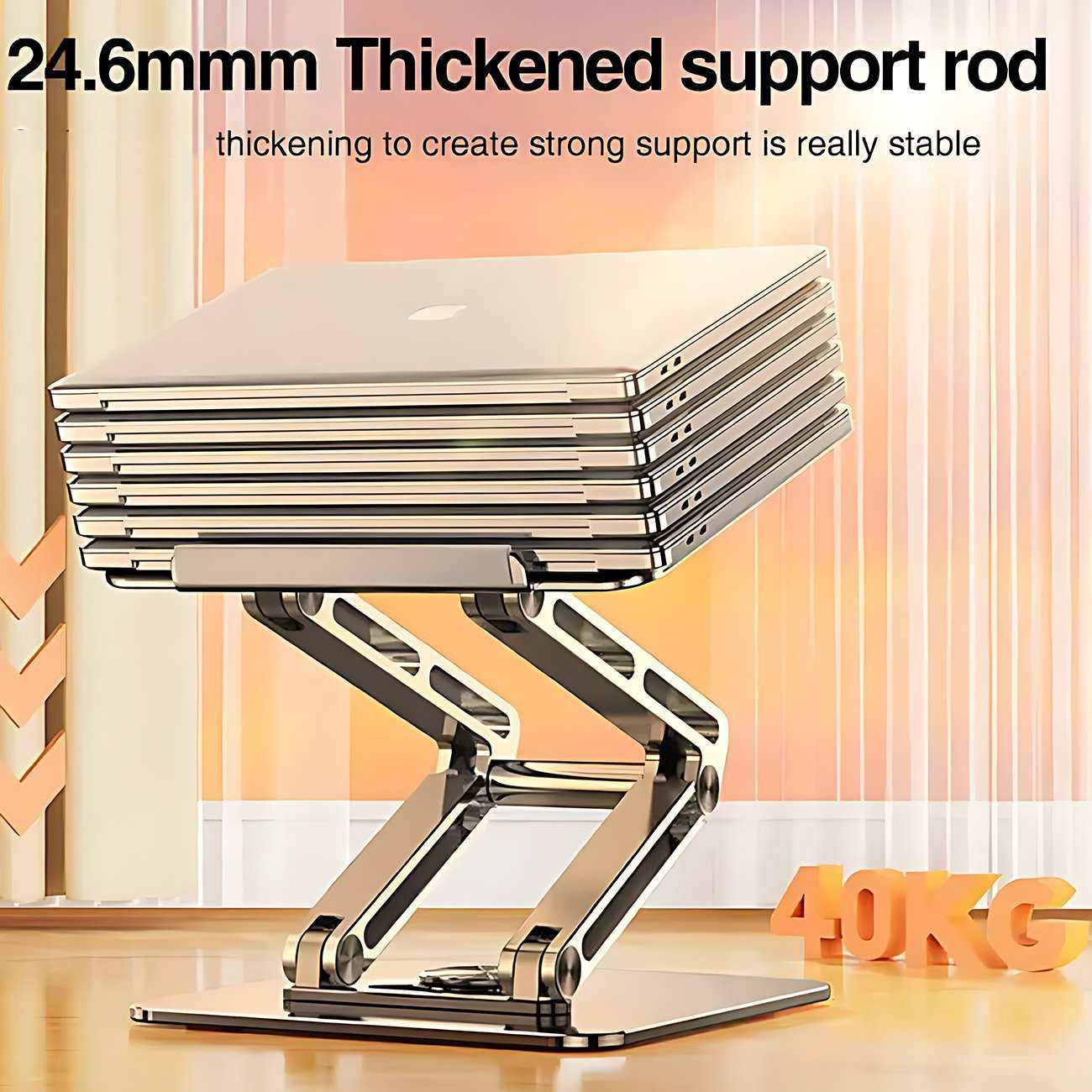 پایه لپ تاپ تاشو چرخشی 360 درجه قابل تنظیم آرتاکو RS-CP84S