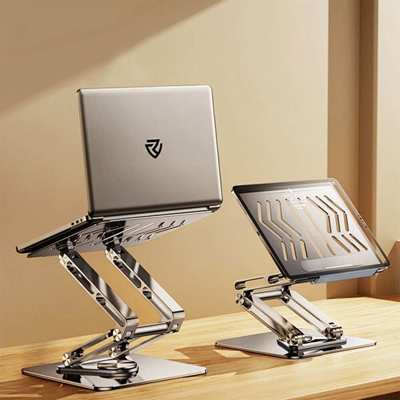 پایه لپ تاپ تاشو چرخشی 360 درجه قابل تنظیم آرتاکو RS-CP84S