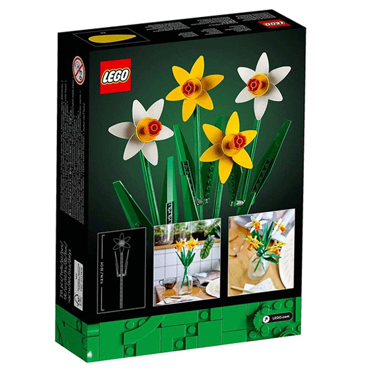 لگو آیکون گل نرگس کد 40646