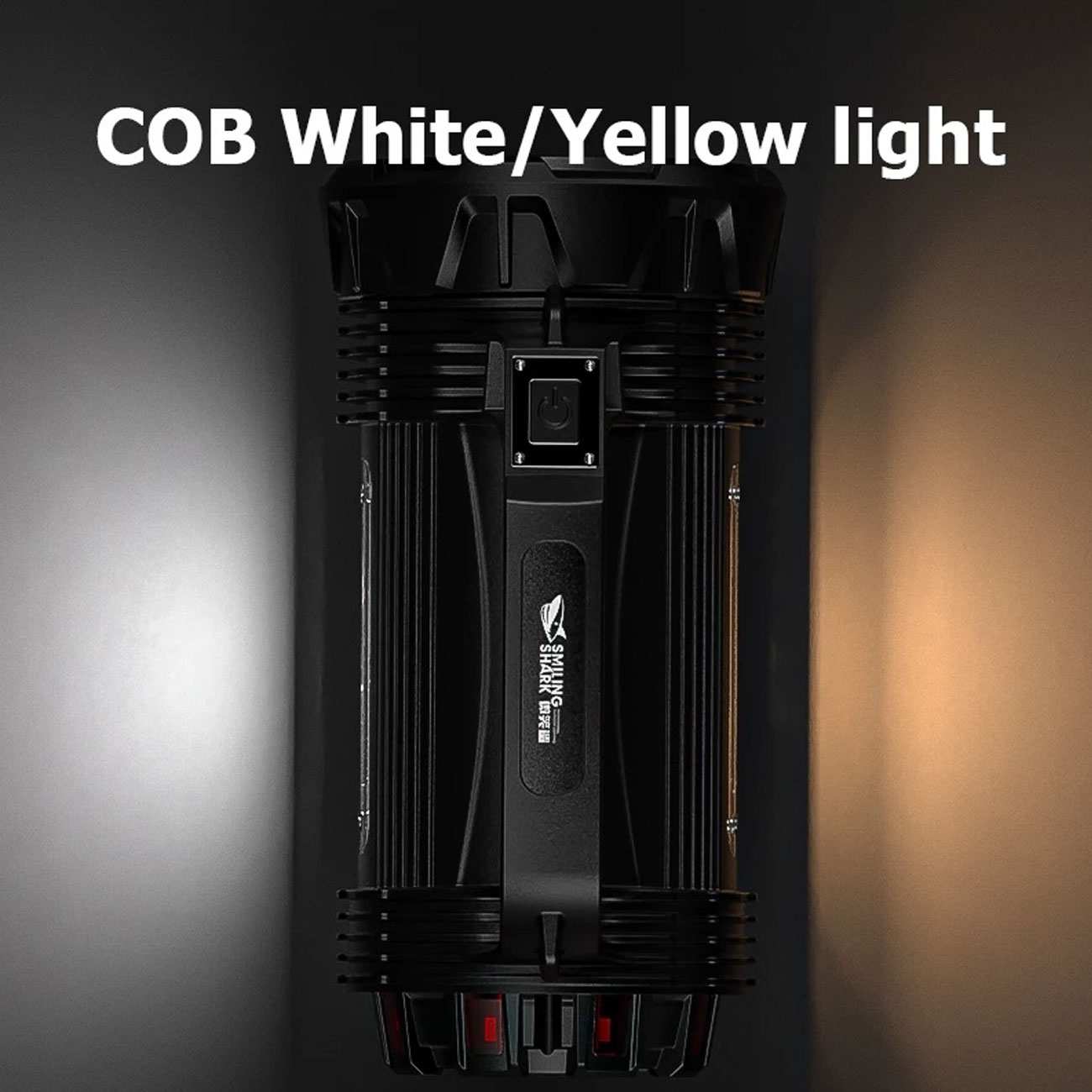 چراغ قوه ضدانفجار و ضدآب شارژی و پاوربانک اسمایلینگ شارک 887F