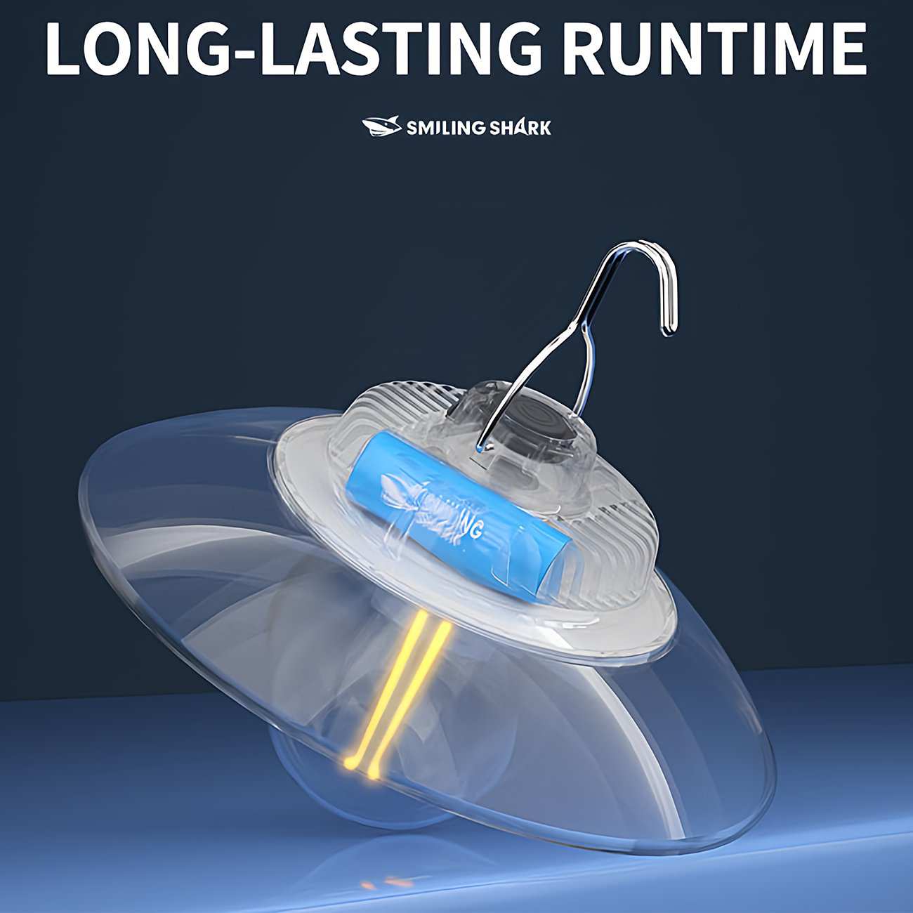 چراغ شارژی و لامپ کمپینگ ضدآب اسمایلینگ شارک LY-8229C