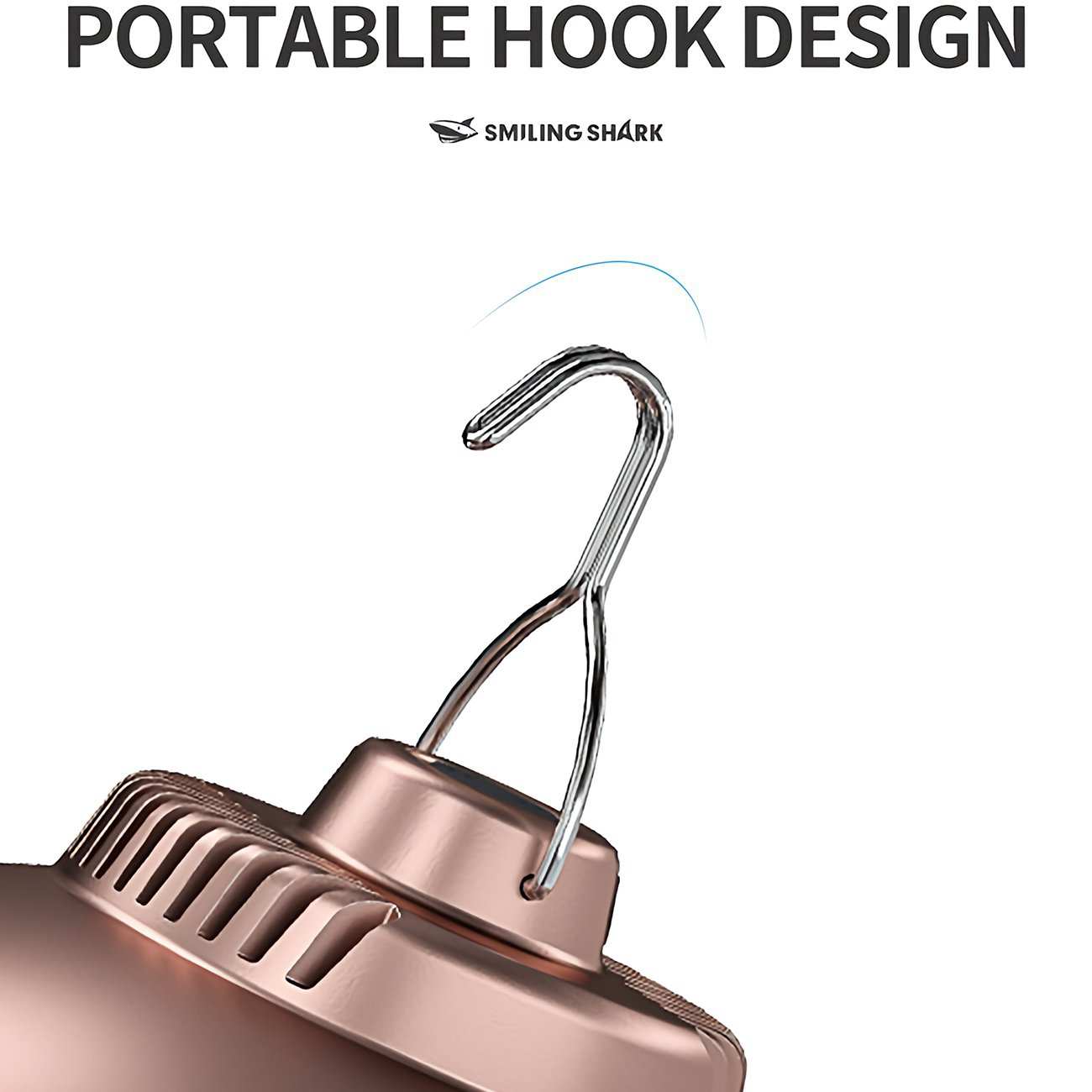 چراغ شارژی و لامپ کمپینگ ضدآب اسمایلینگ شارک LY-8229C