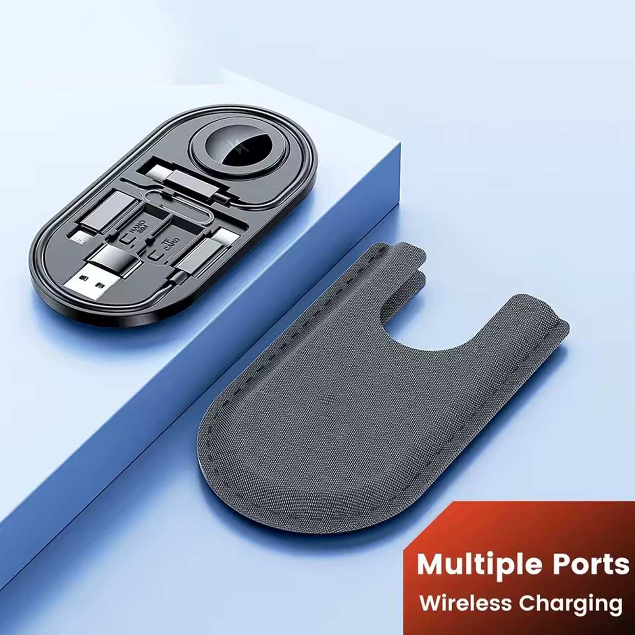 جعبه ذخیره سازی کابل شارژ چند منظوره کوتسی iw-019