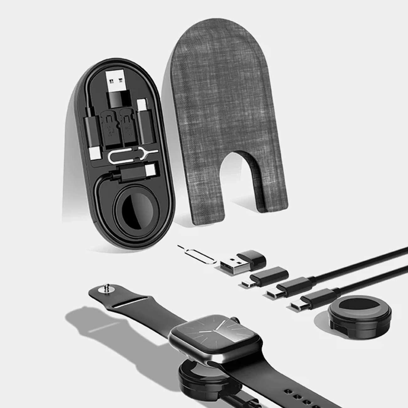 جعبه ذخیره سازی کابل شارژ چند منظوره کوتسی iw-019