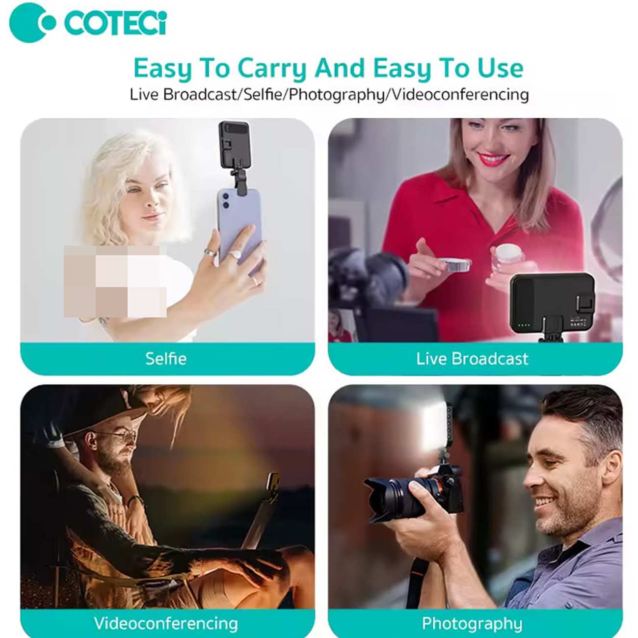 نورافکن شارژی کوتسی LA-001