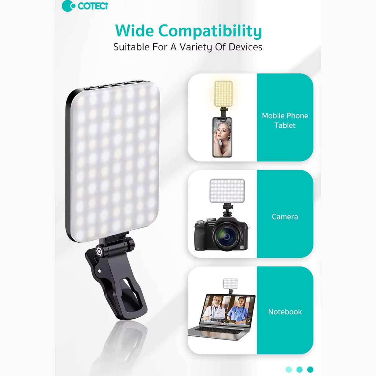 نورافکن شارژی کوتسی LA-001