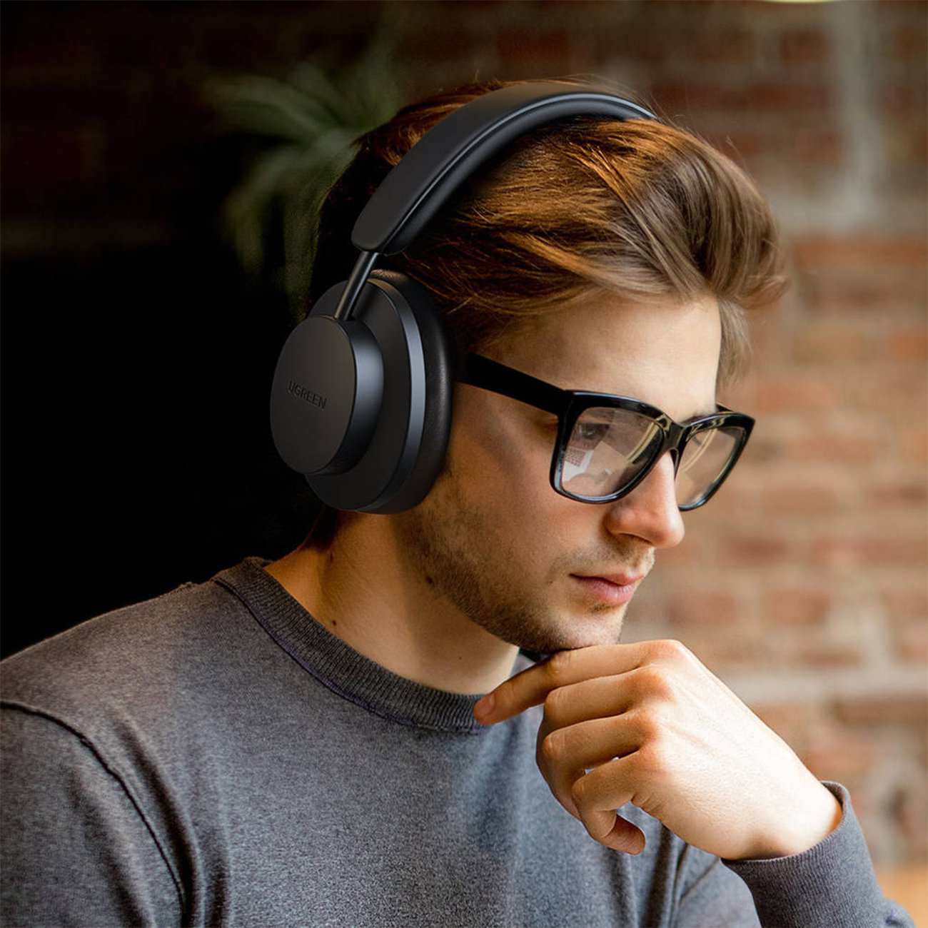 هدفون بلوتوثی 5.0 نویزکنسلینگ فعال یوگرین HP106 90422