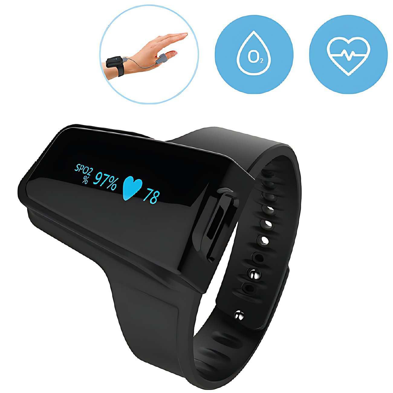 پالس اکسیمتر مچی هوشمند ویاتوم Checkme O2