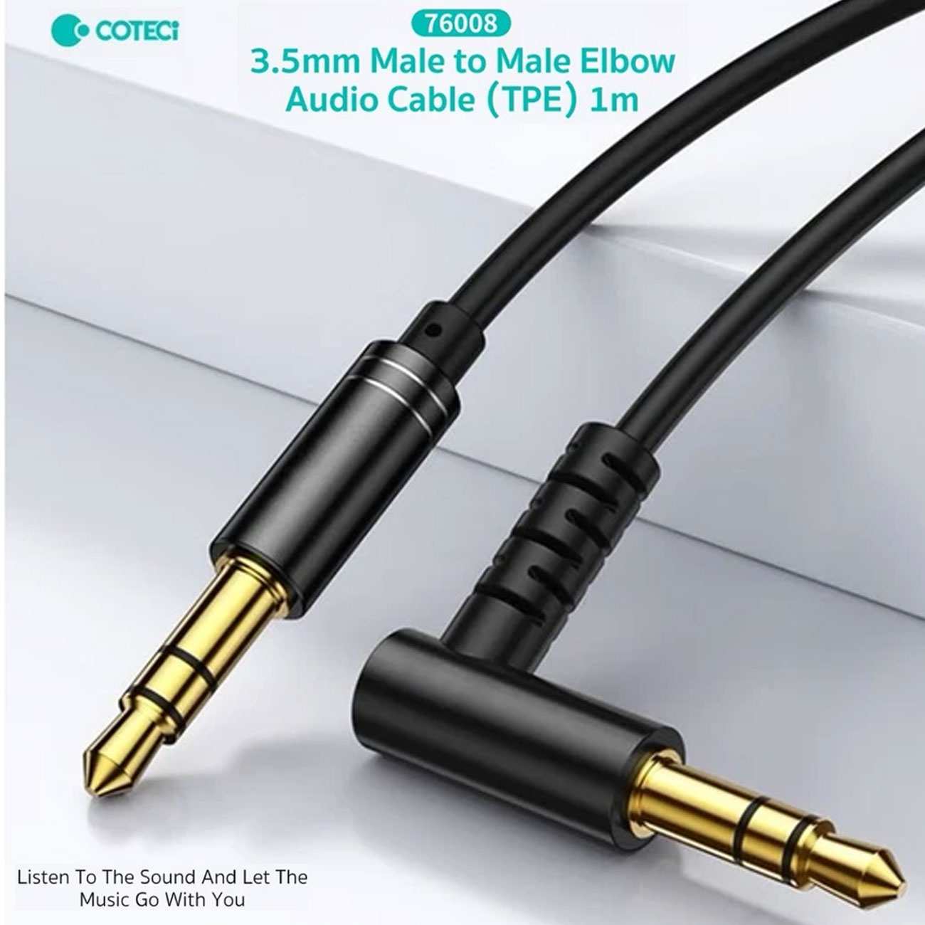 کابل AUX یک متری کوتسی 76008