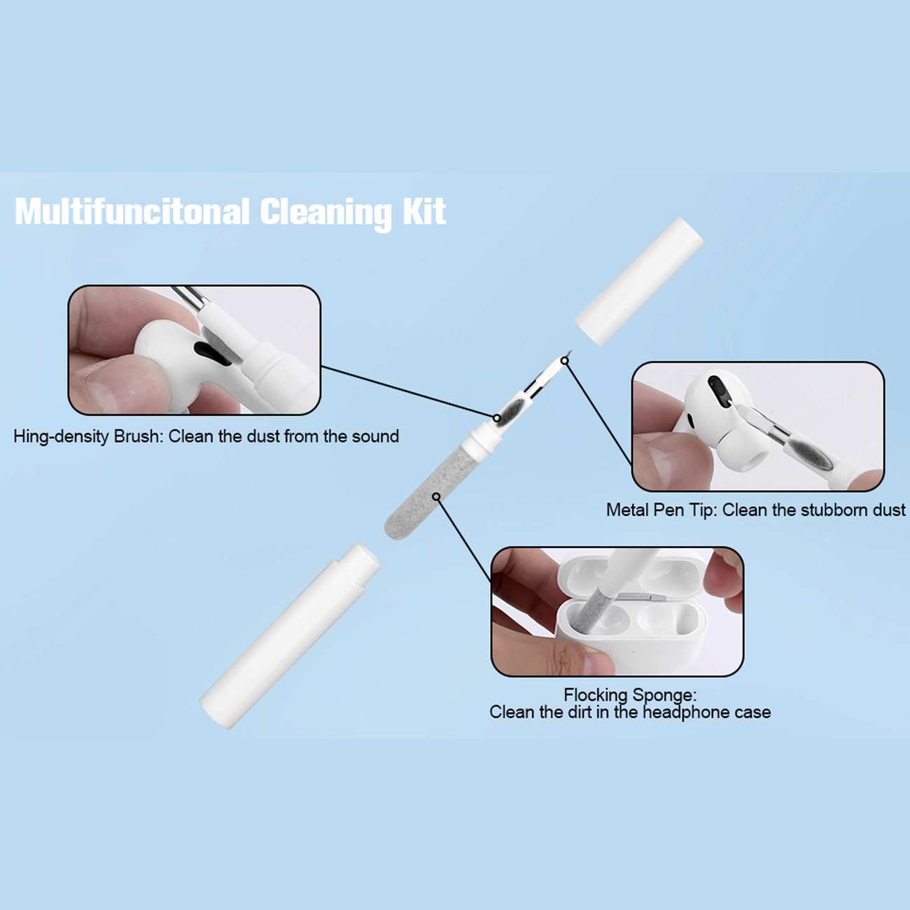 ست نظافت چند کاره دستگاههای الکترونیکی