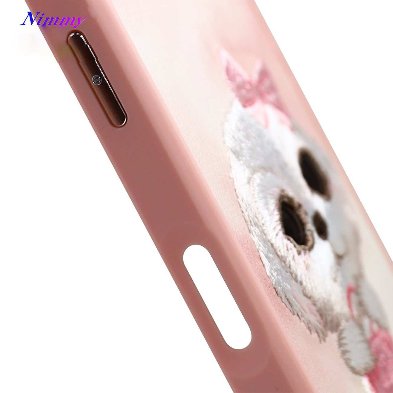 قاب مگسیف گوشی آیفون 16 N-XDY طرح سگ بامزه گلدوزی شده