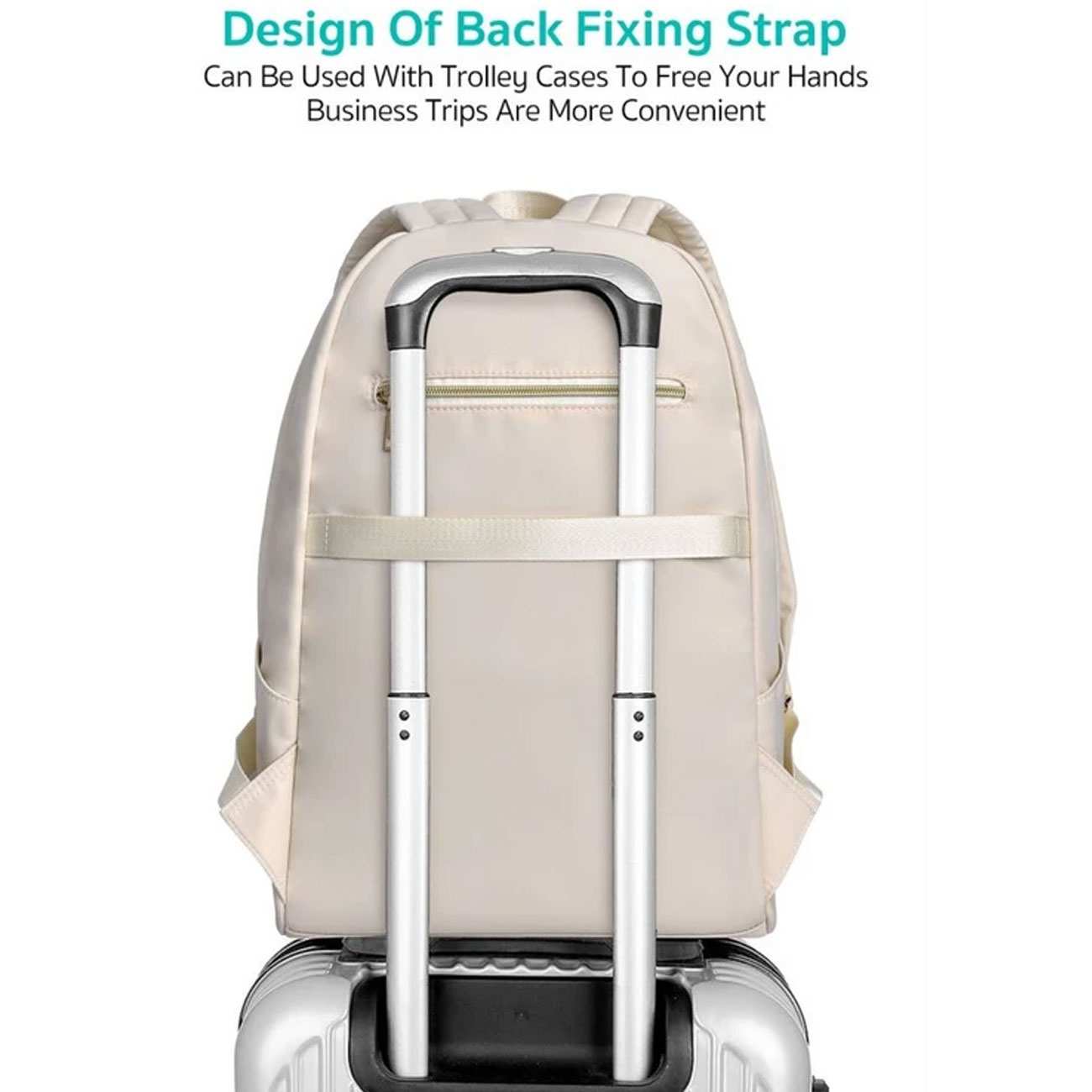 کوله پشتی مسافرتی ضدآب لپ تاپ 15.6 اینچ کوتسی 14078