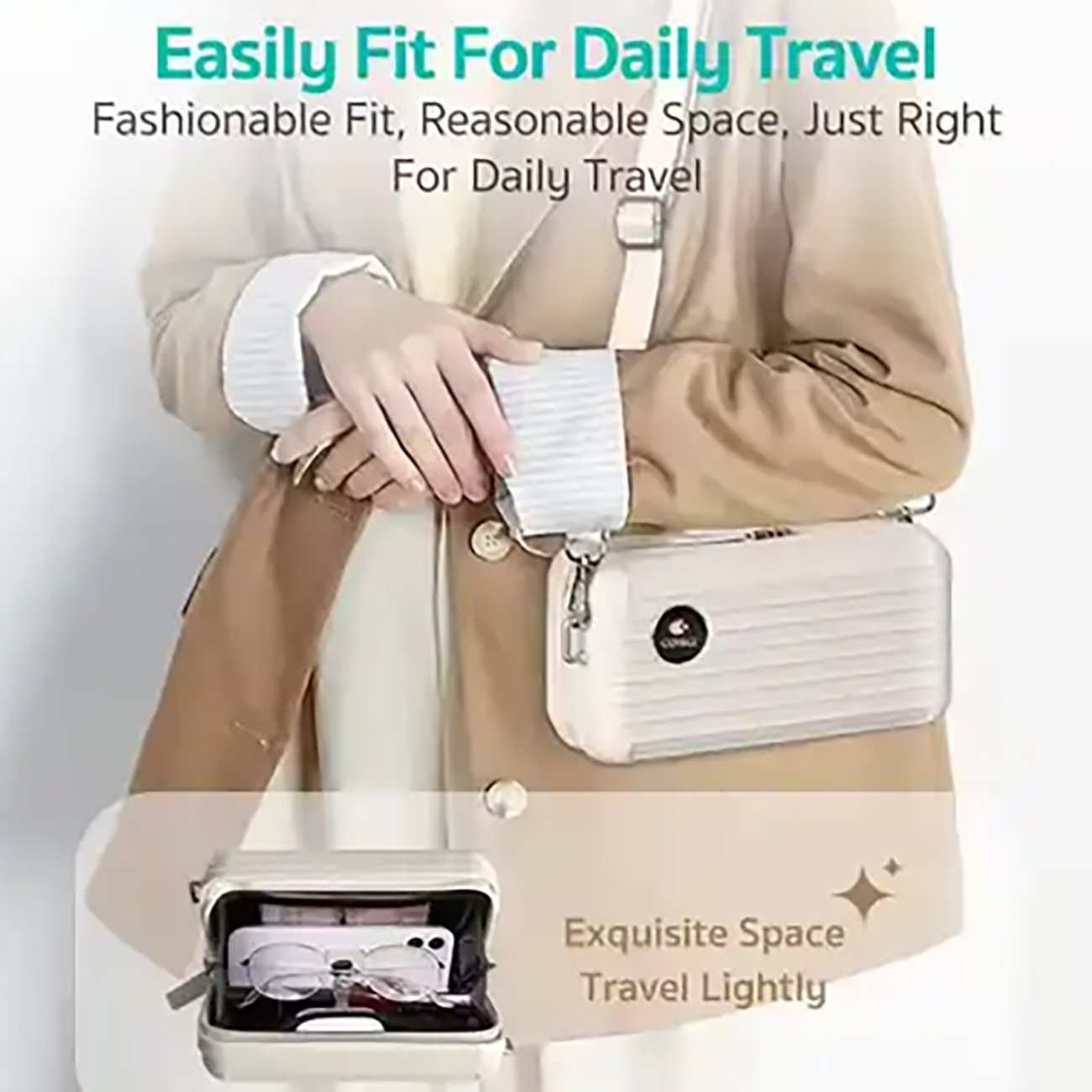 کیف لوازم جانبی ضدضربه کوتسی 14103 با بند دوشی