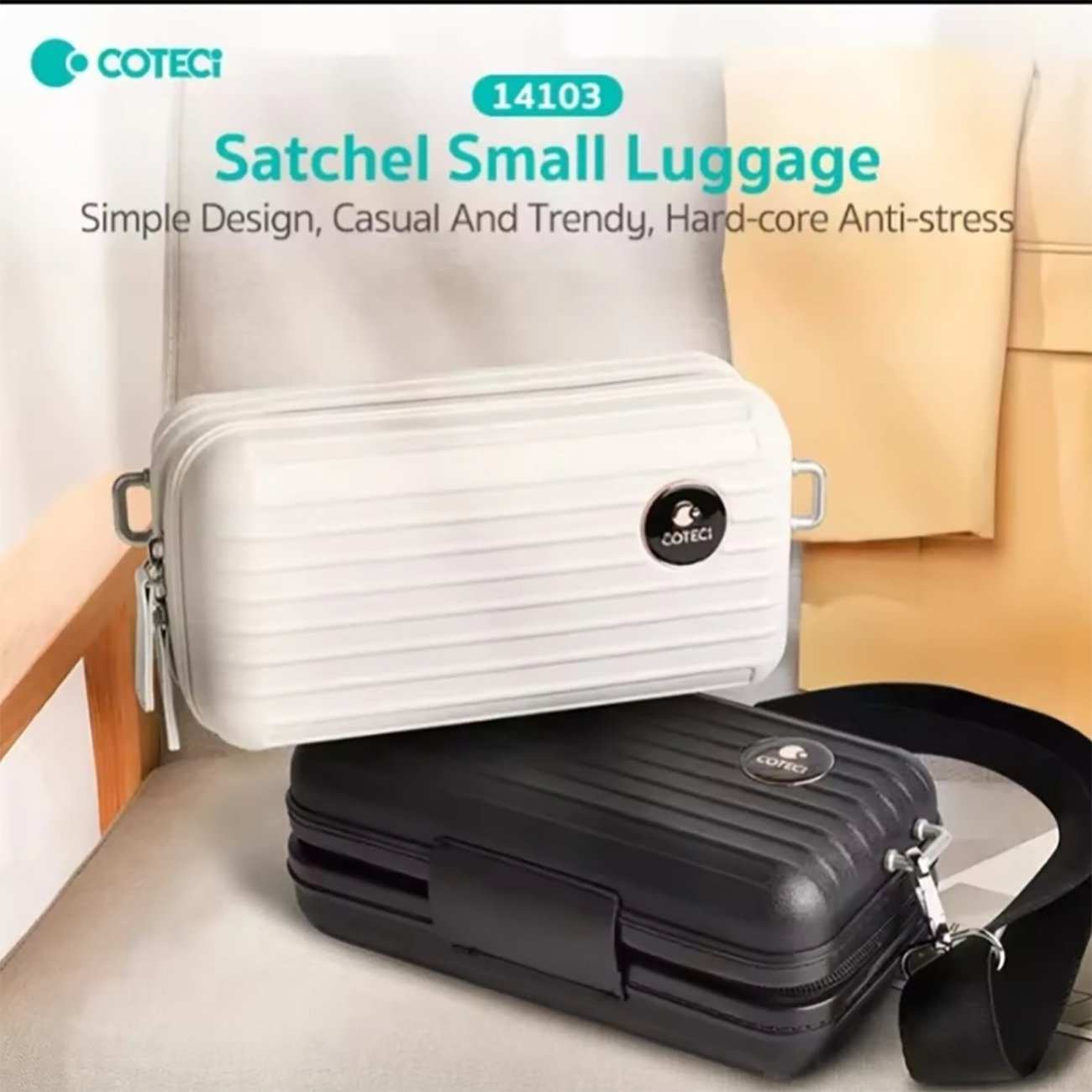 کیف لوازم جانبی ضدضربه کوتسی 14103 با بند دوشی