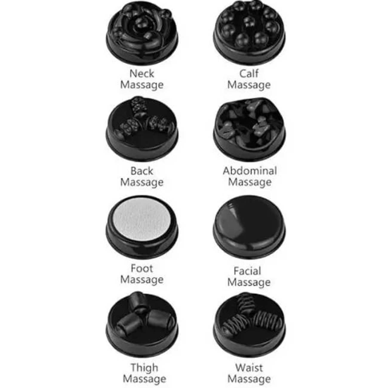 ماساژور بدن شارژی چند سر گرین لاین GNRLWVEBMGWH GL-MG12