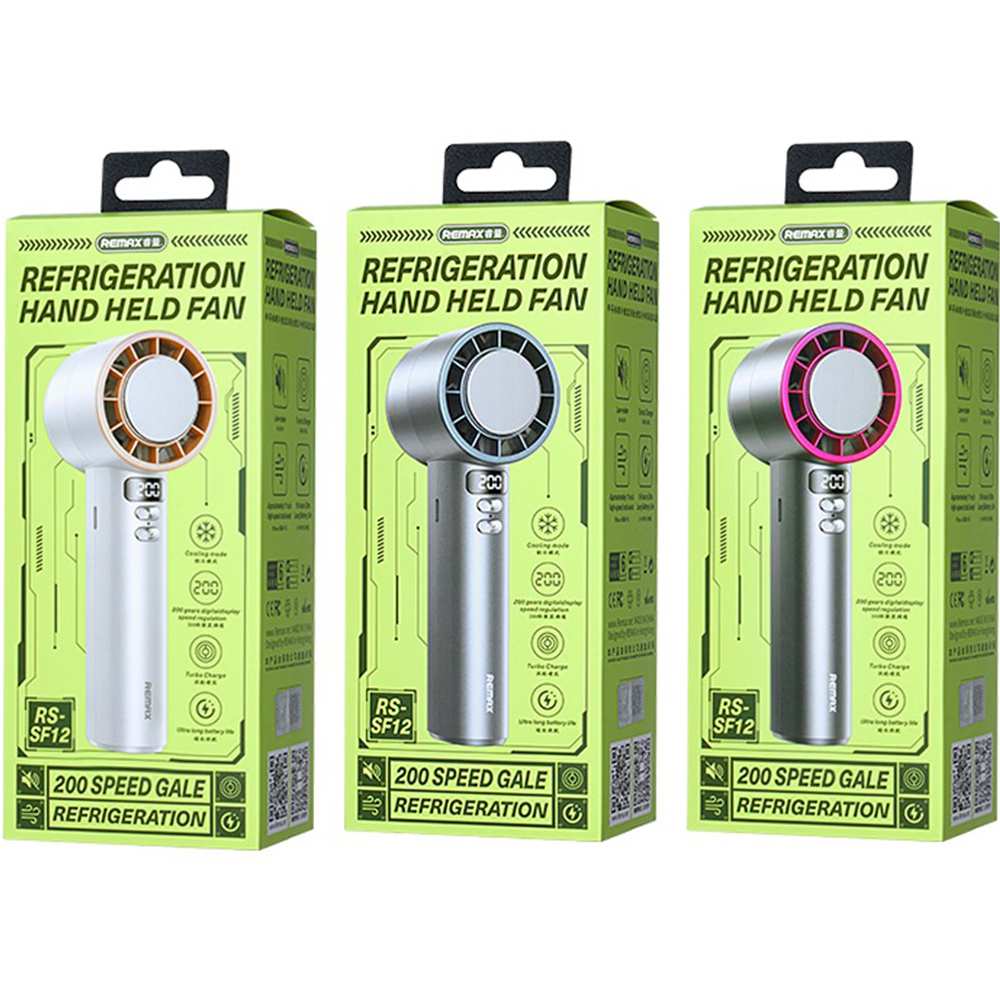 پنکه شارژی دستی ریمکس RS-SF12