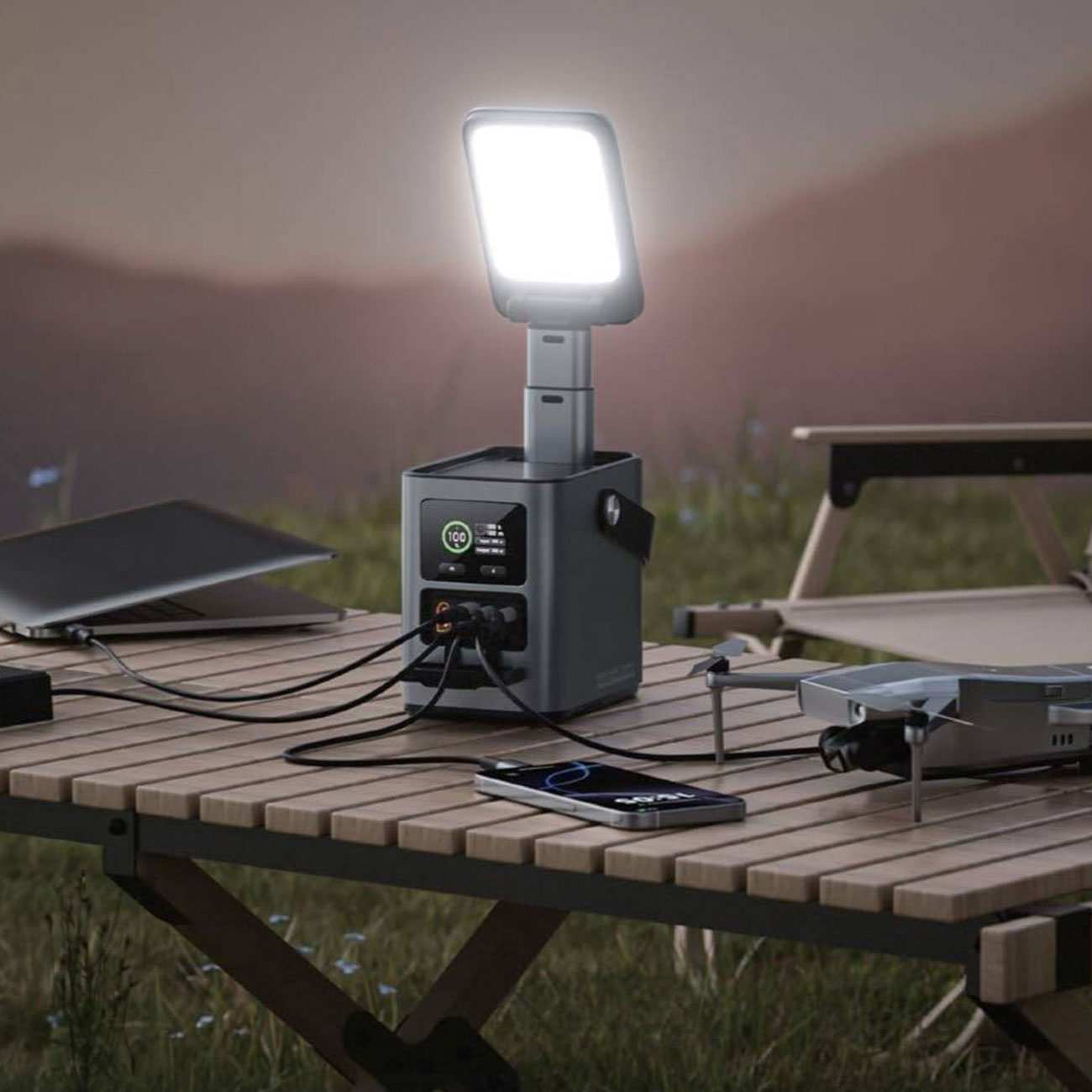 پاور بانک و پاور استیشن 60000 میلی آمپر ساعت 230 وات گرین لاین GPSX230