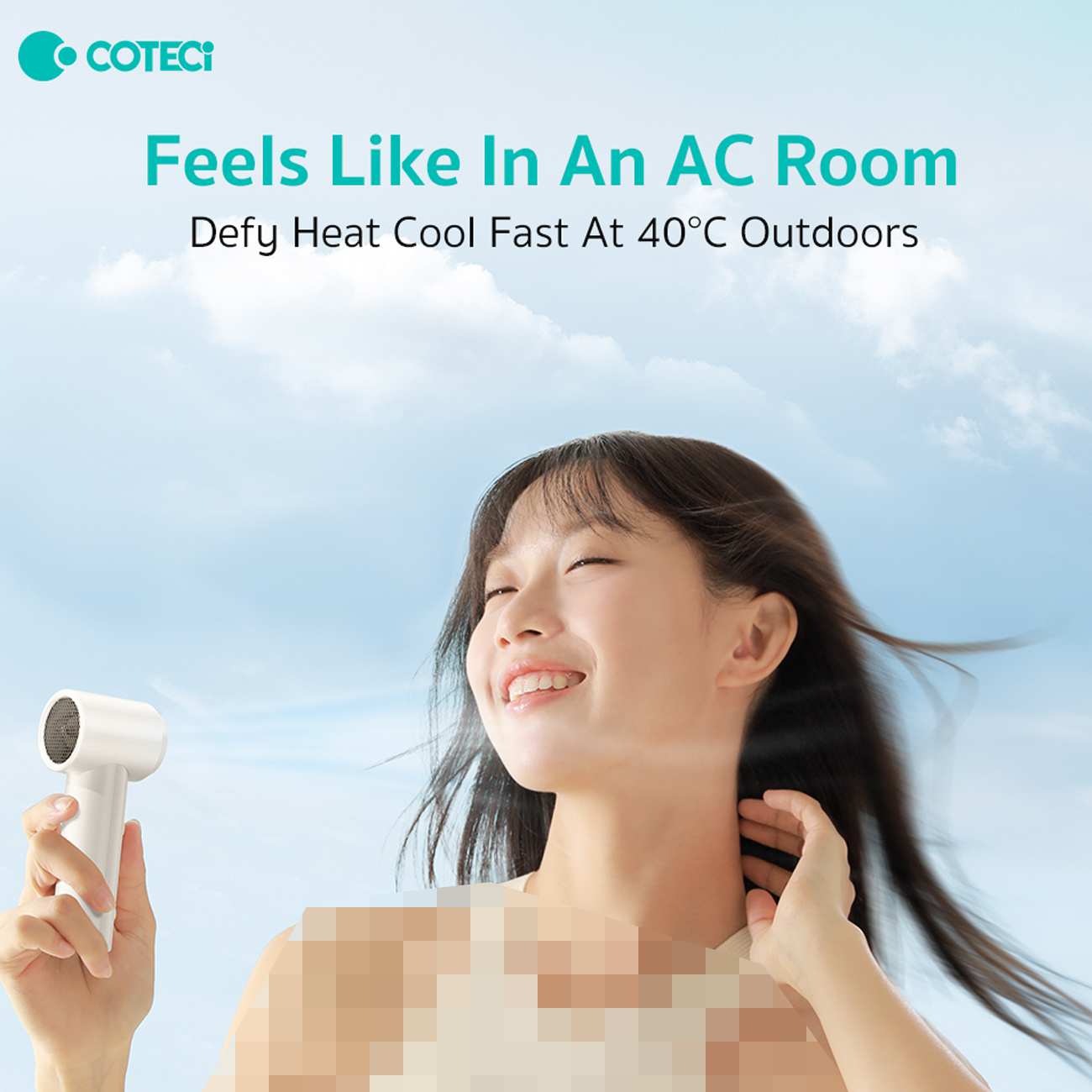 پنکه شارژی دستی کوتسی TR-035