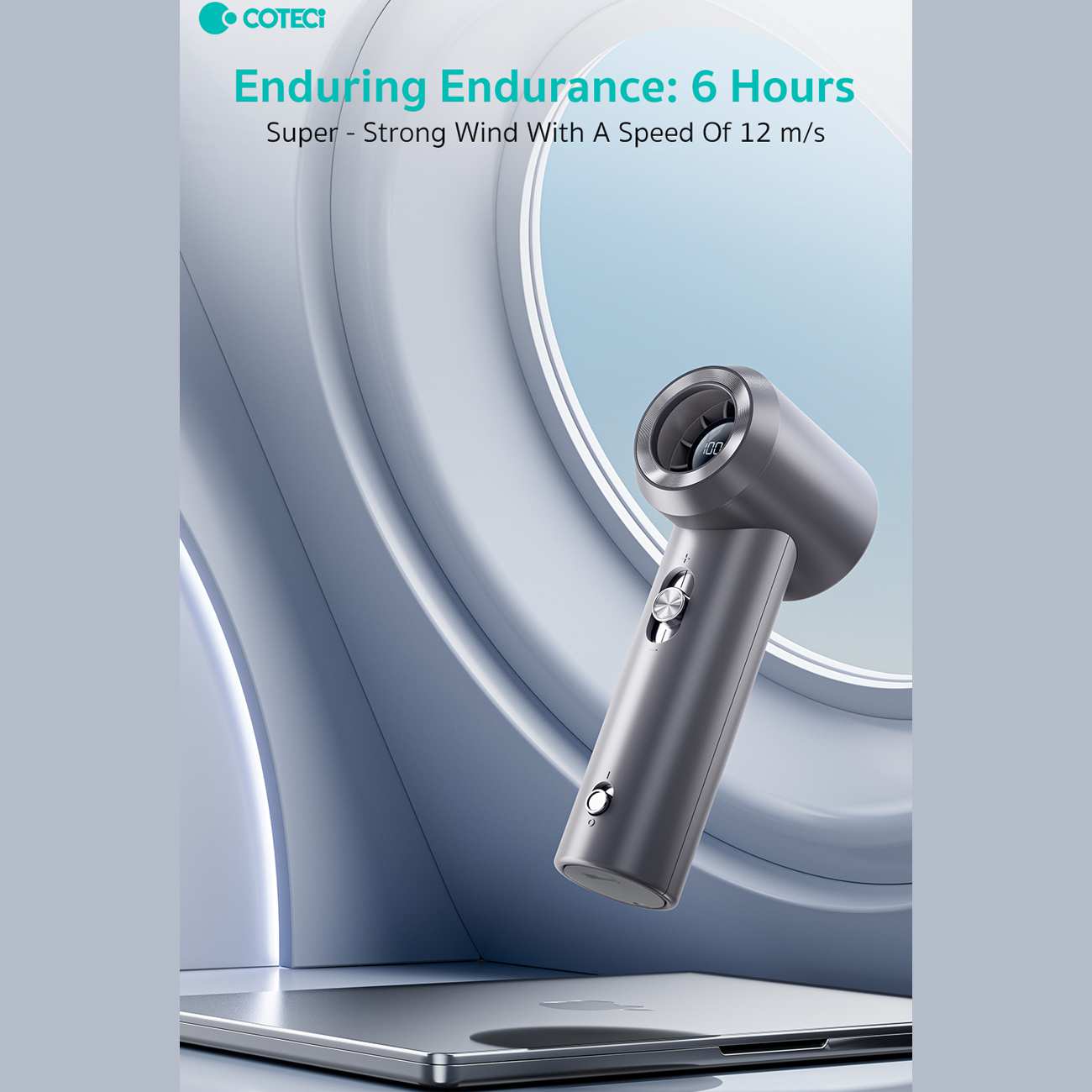 پنکه شارژی دستی کوتسی TR-035