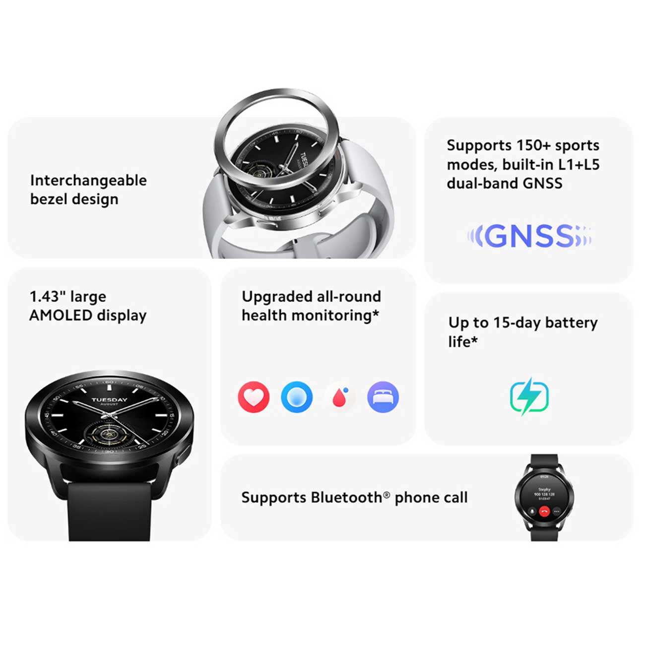 ساعت هوشمند شیائومی Watch S3 M2323W1