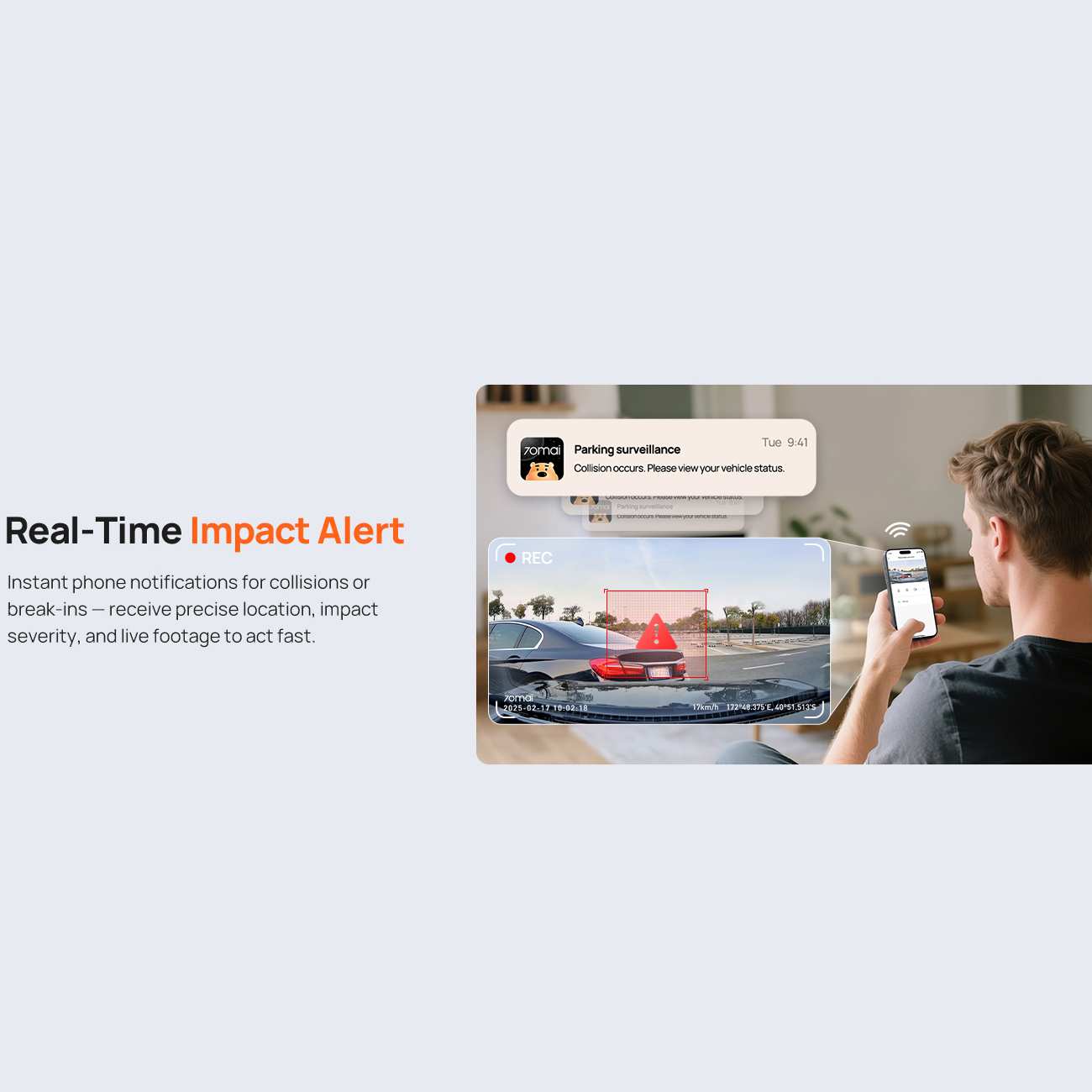 دوربین ثبت وقایع خودرو 70mai A510