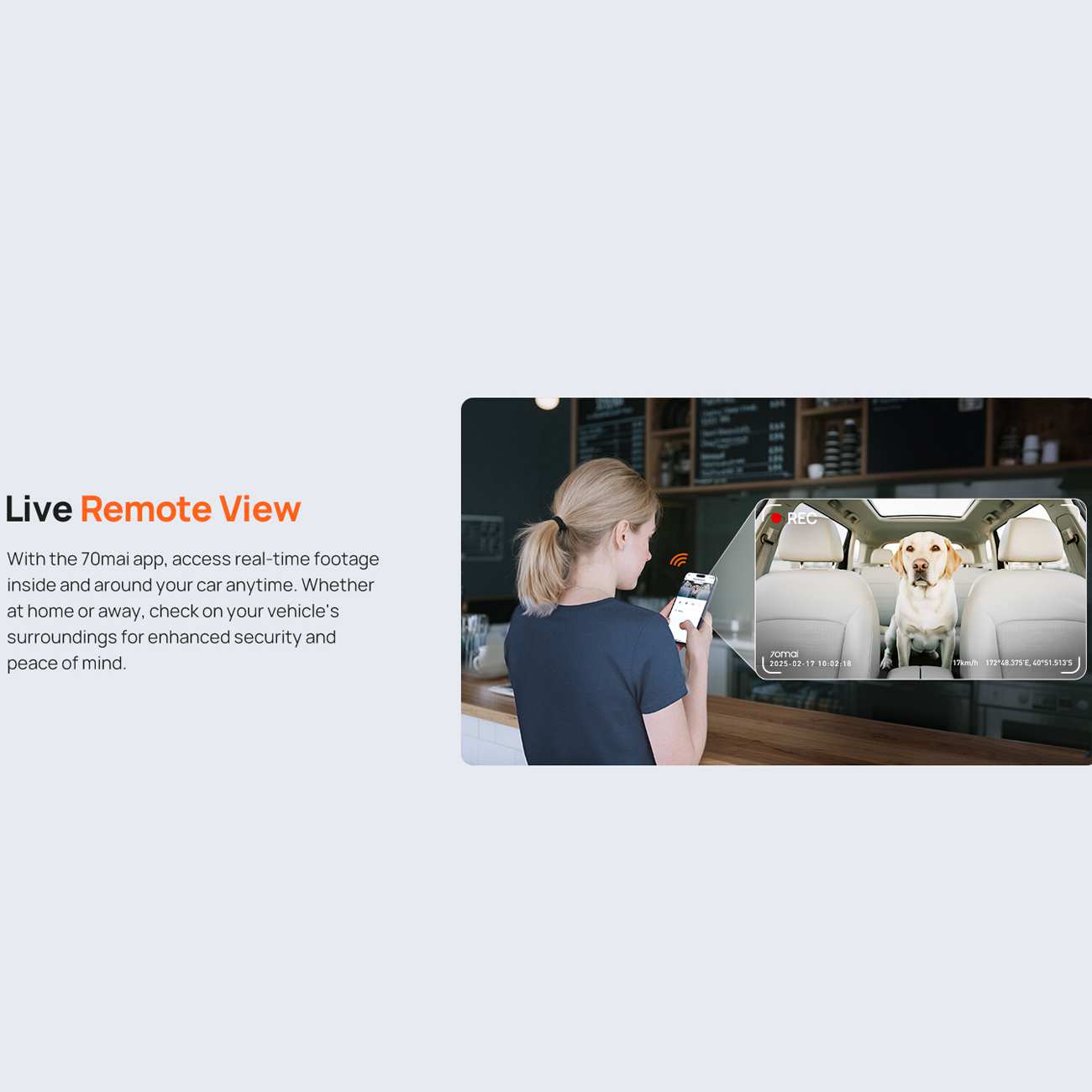 دوربین ثبت وقایع خودرو 70mai A510