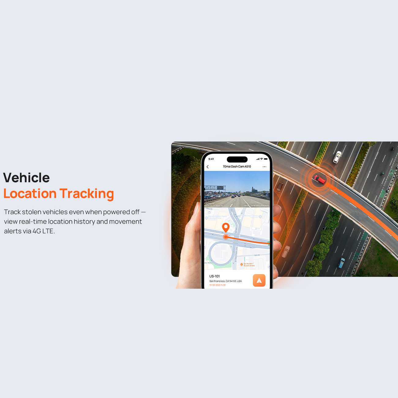 دوربین ثبت وقایع خودرو 70mai A510