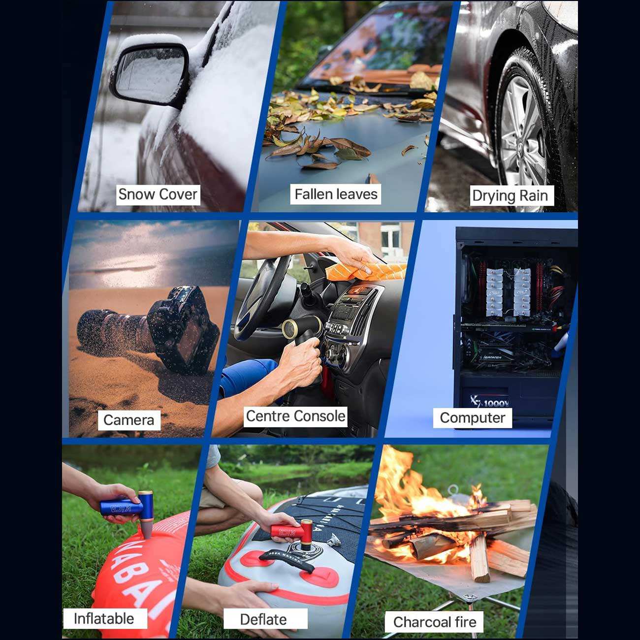 پمپ باد دستی شارژی کیکا 2S KICAAM07