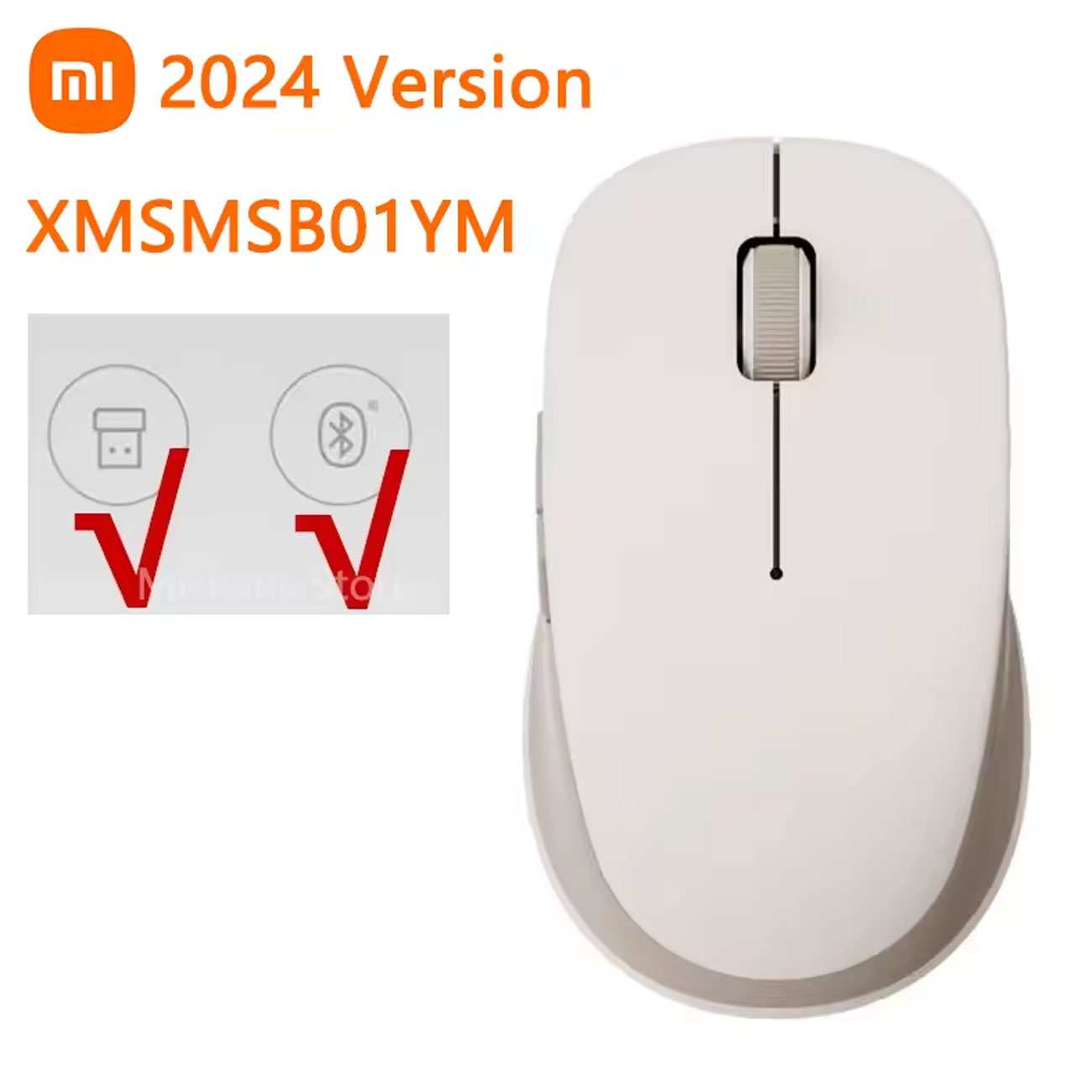 موس بیسیم دوحالته سایلنت شیائومی XMSMSB01YM