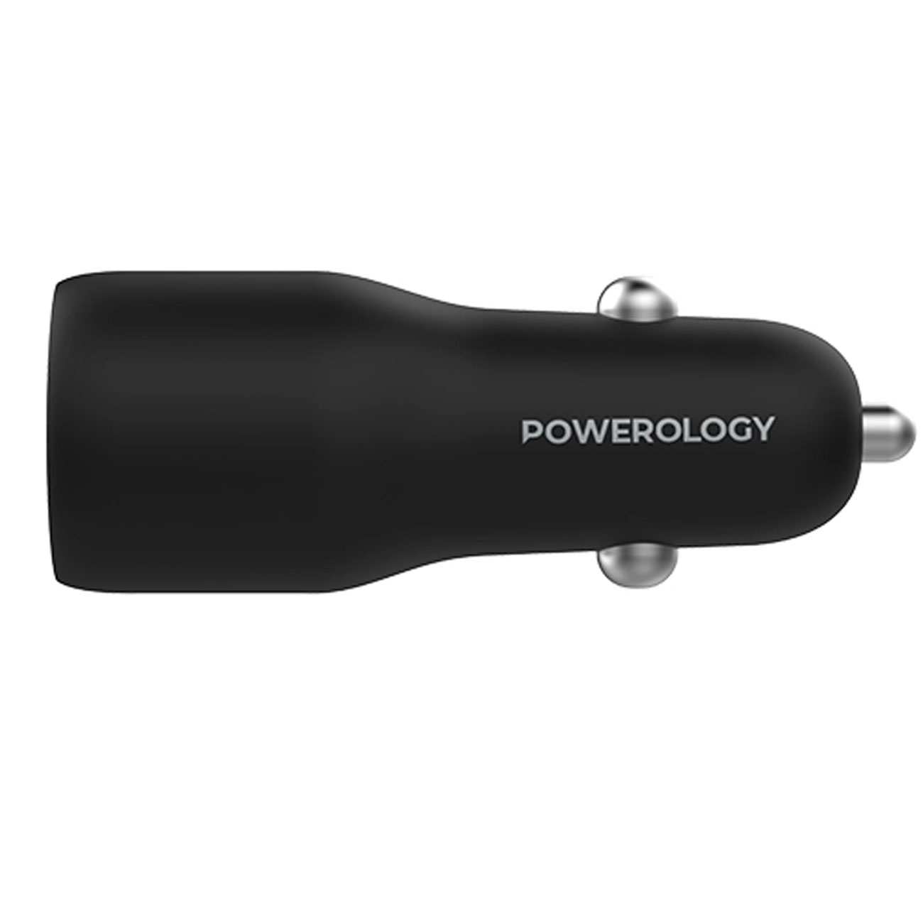 شارژر فندکی فست شارژ ماشین USB و تایپ سی 53 وات پاورولوژی PCCSR012