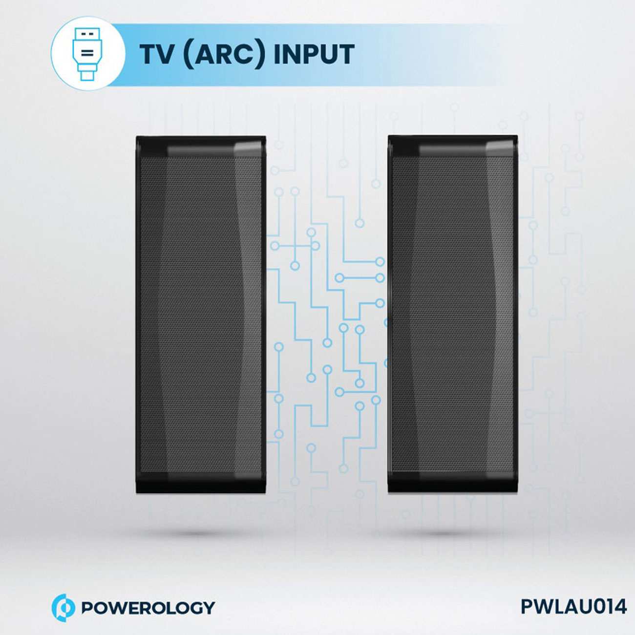 ساندبار و سینمای خانگی 5.1 کاناله پاورولوژی PWLAU014