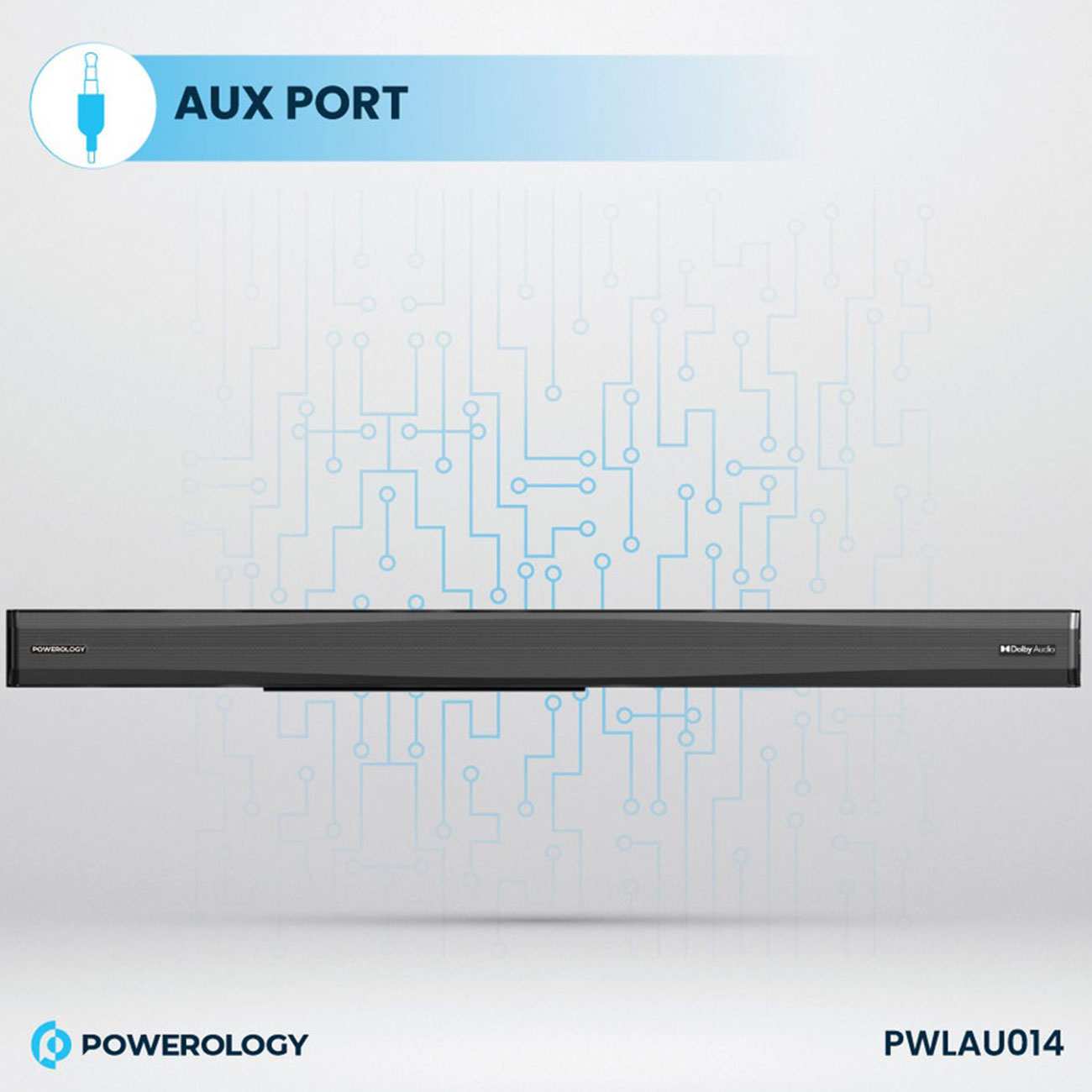 ساندبار و سینمای خانگی 5.1 کاناله پاورولوژی PWLAU014