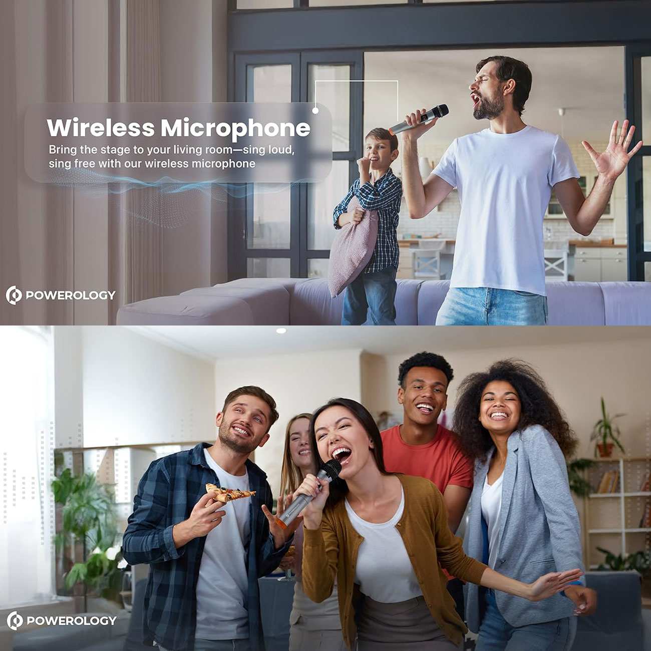 ساندبار و سینمای خانگی 5.1 کاناله پاورولوژی PWLAU014